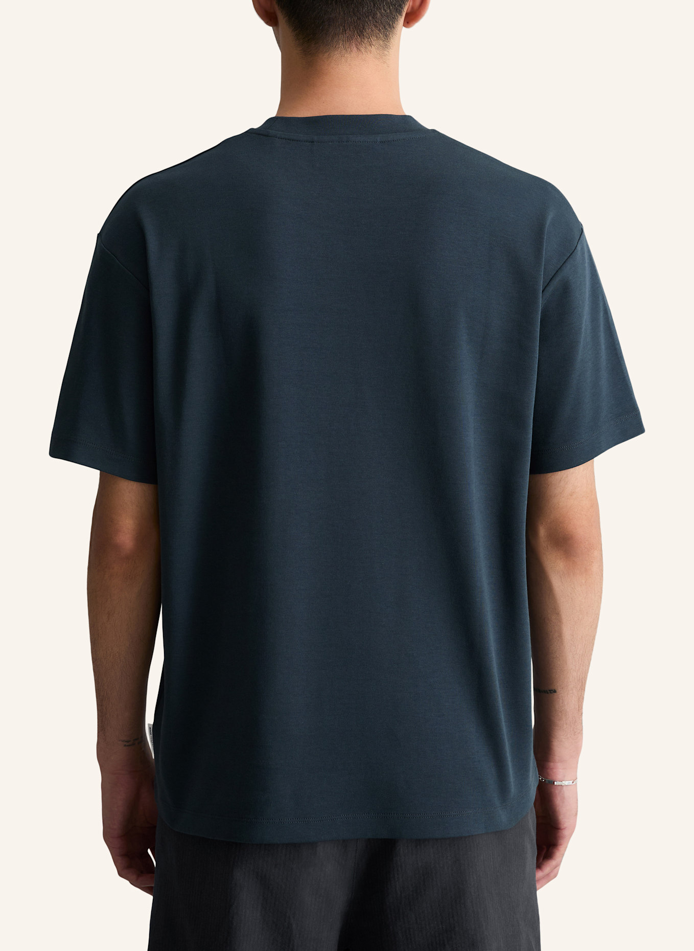 Marc O'Polo DENIM T-Shirt: DUNKELBLAU