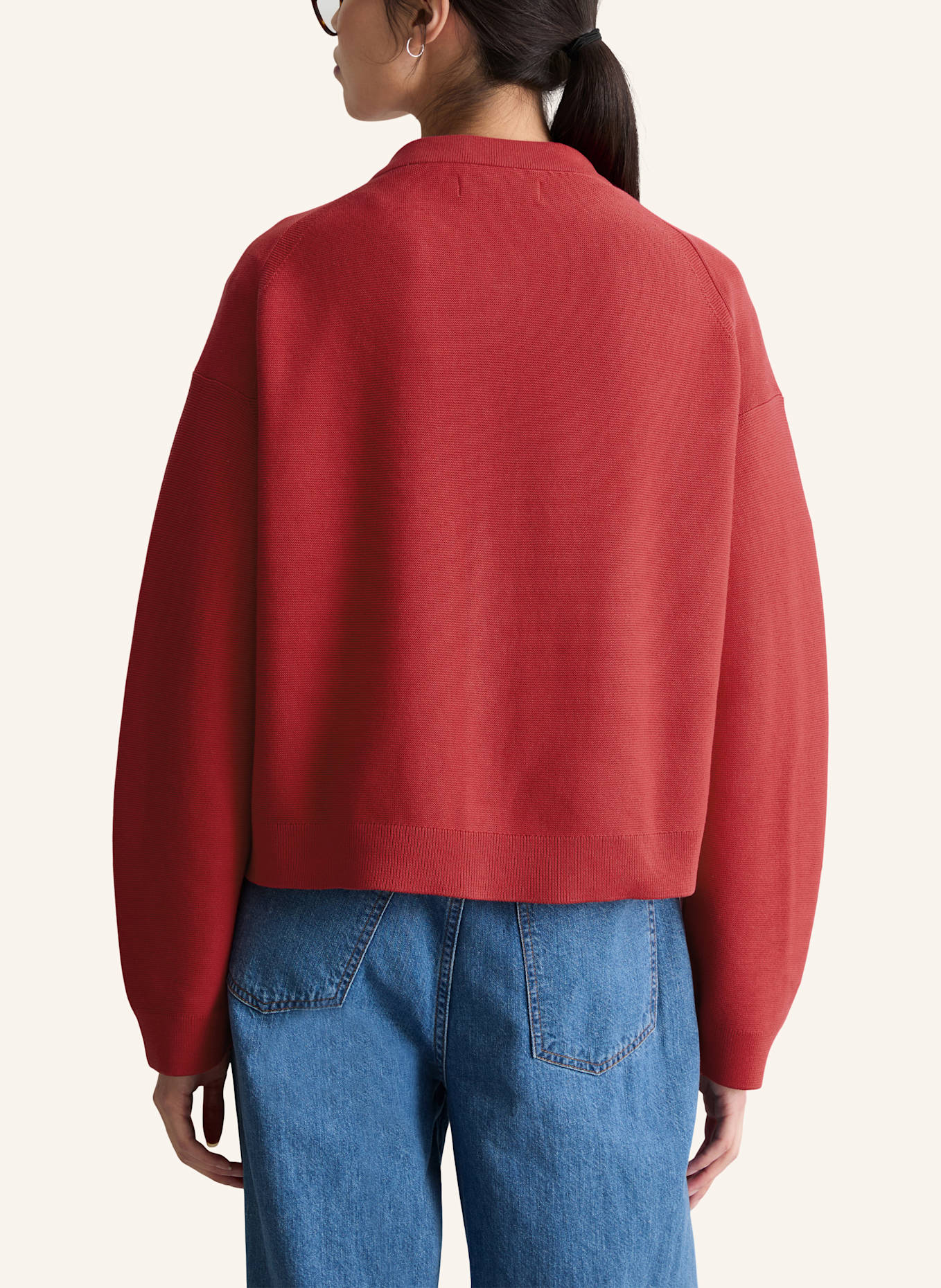 Marc O'Polo DENIM Cardigan: HELLROT