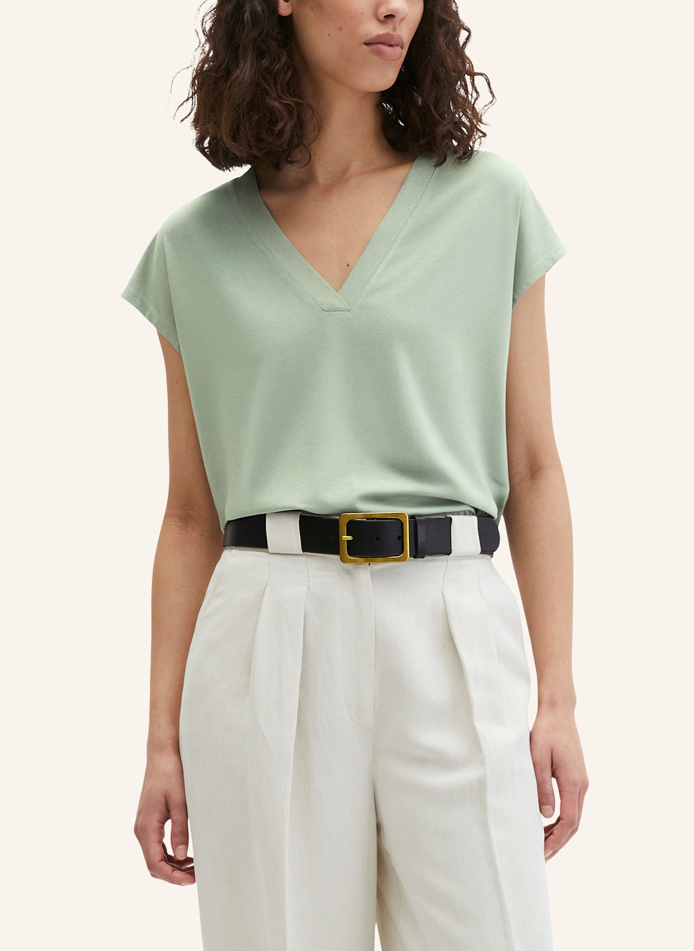 Marc O'Polo Bluse: HELLGRÜN