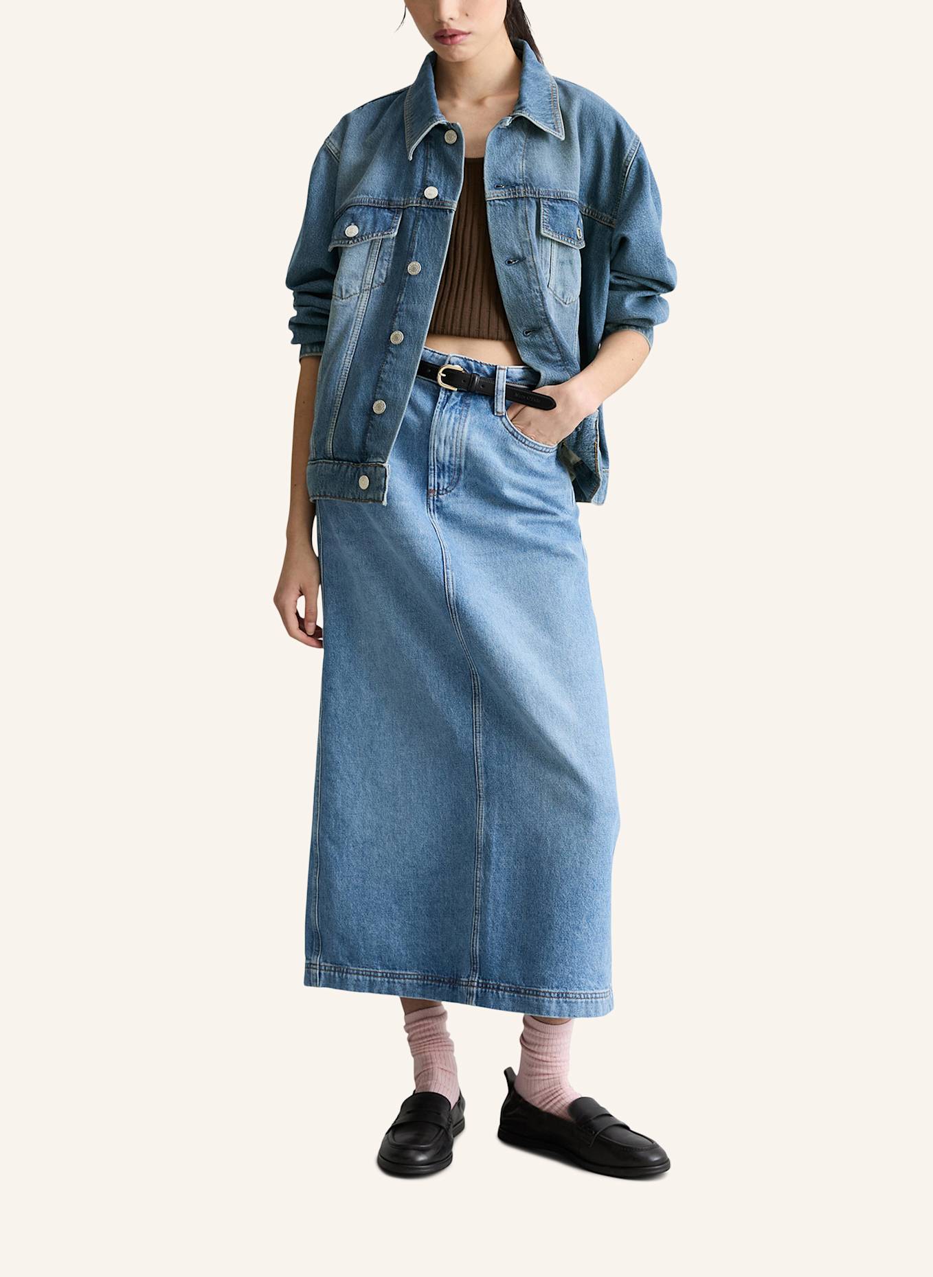 Marc O'Polo DENIM Jeansjacke: BLAU