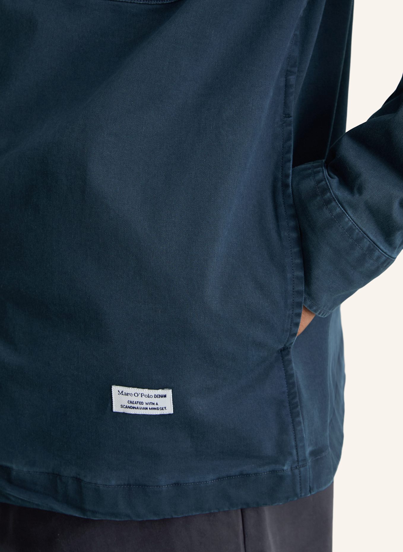 Marc O'Polo DENIM Overshirt: DUNKELBLAU