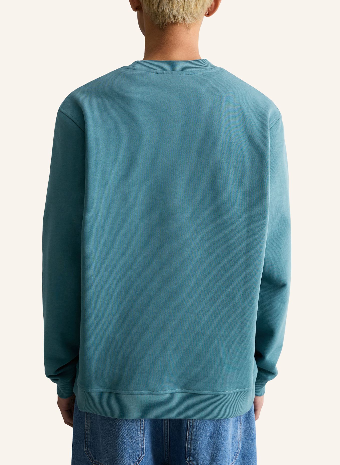 Marc O'Polo DENIM Sweatshirt: DUNKELGRÜN