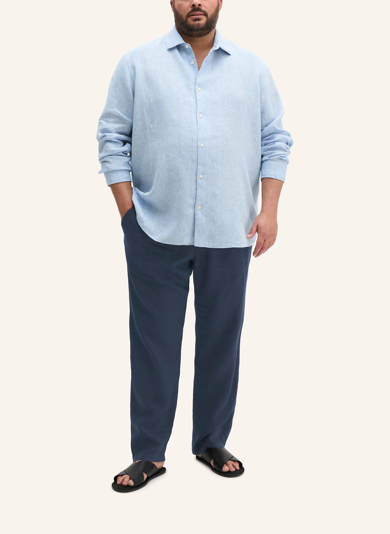 Marc O'Polo Hemd: HELLBLAU