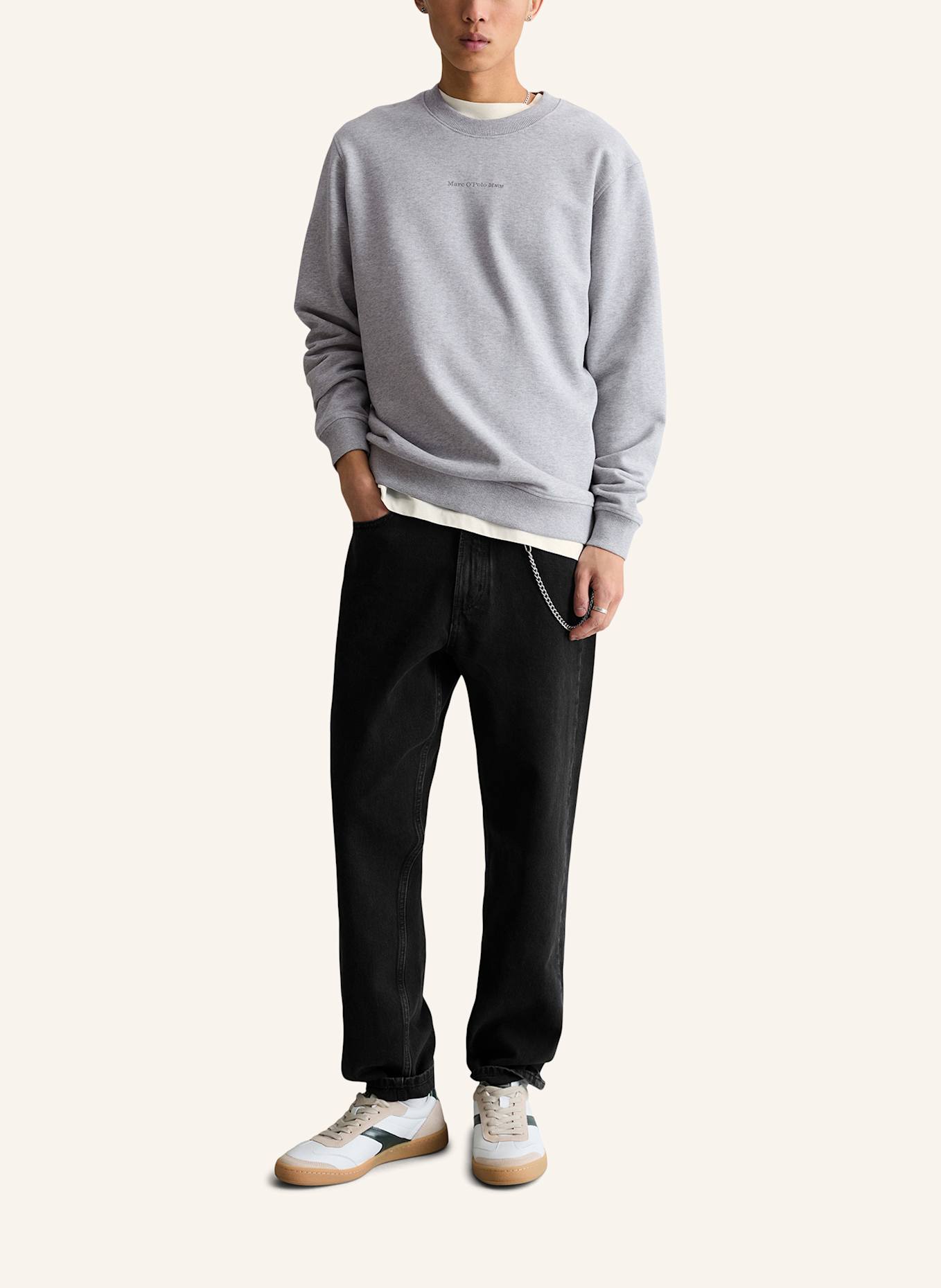 Marc O'Polo DENIM Sweatshirt: HELLGRAU