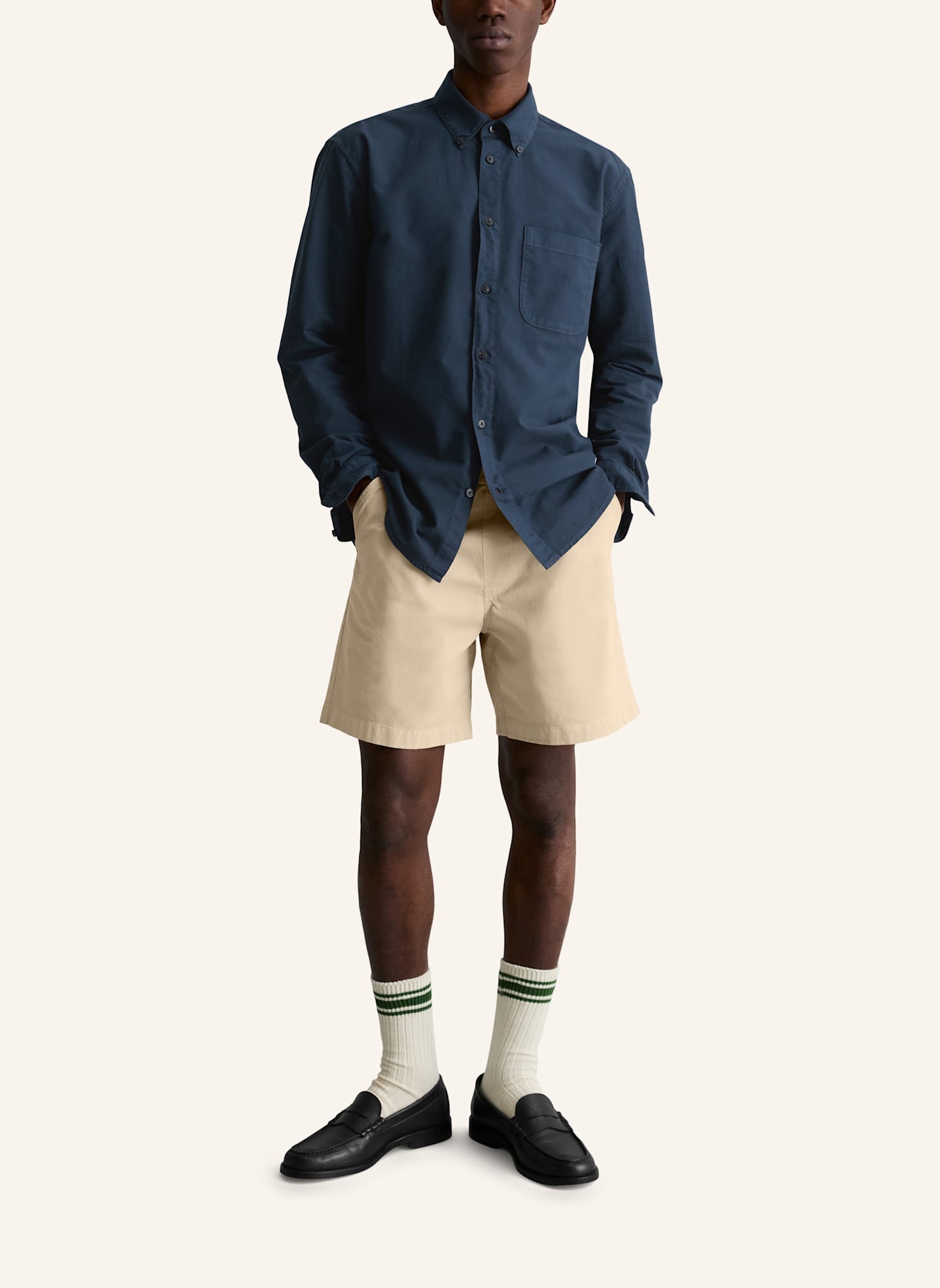 Marc O'Polo DENIM Hemd: DUNKELBLAU