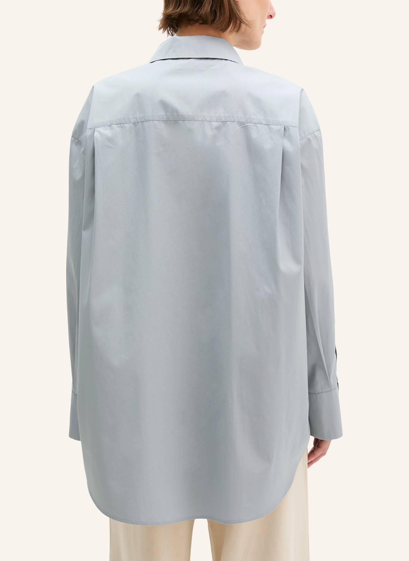 Marc O'Polo Boyfriend-Bluse: GRAU