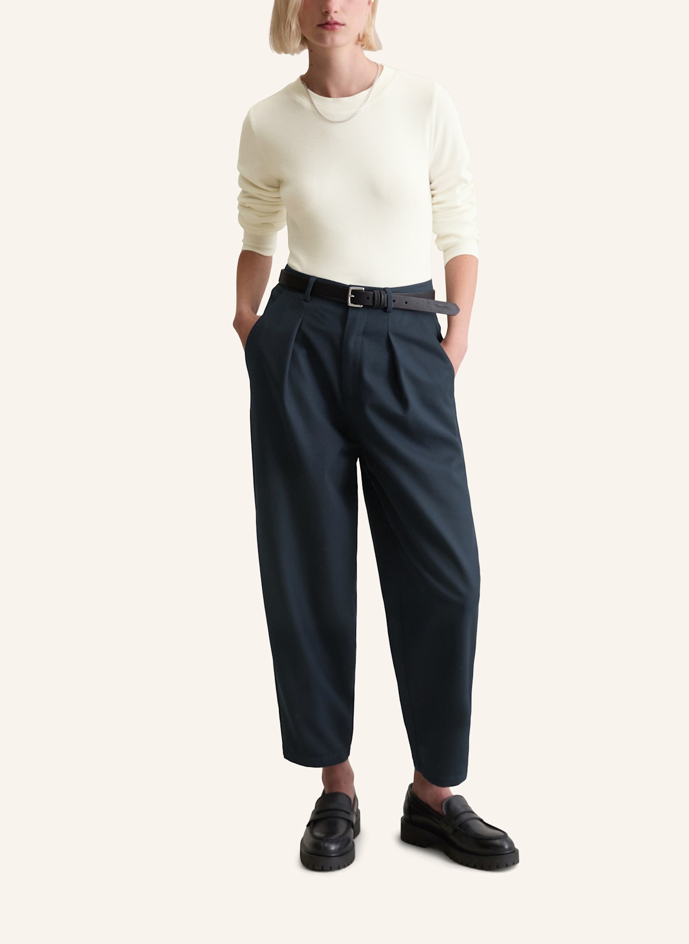 Marc O'Polo DENIM T-Shirt: ECRU