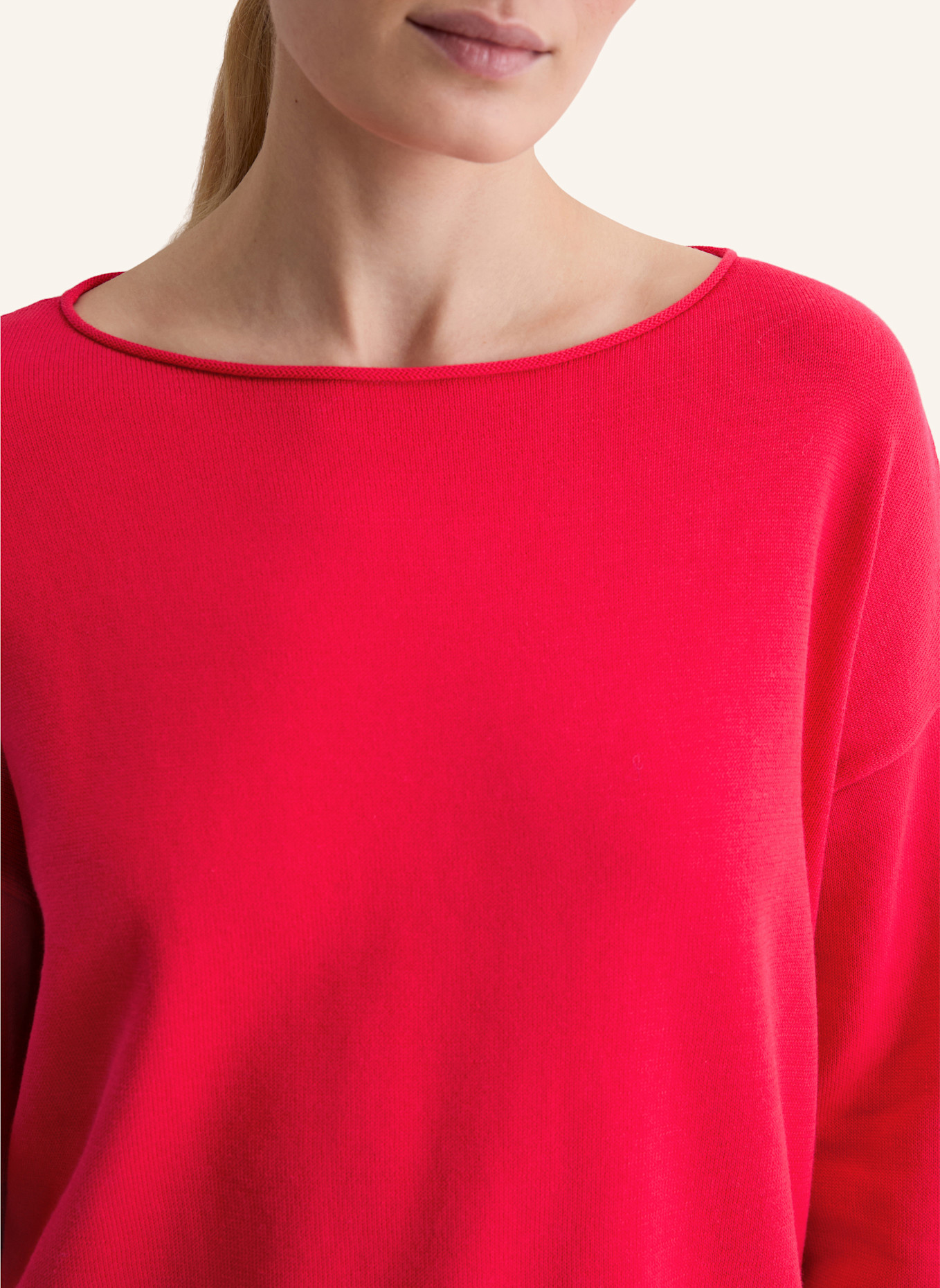Marc O'Polo Feinstrickpullover: HELLROT