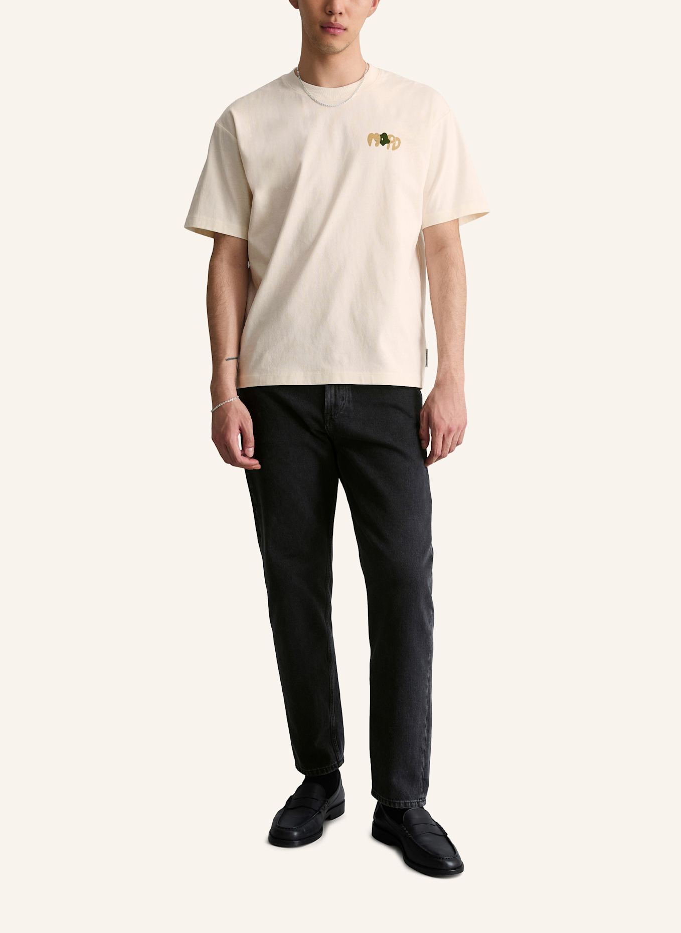 Marc O'Polo DENIM T-Shirt: ECRU