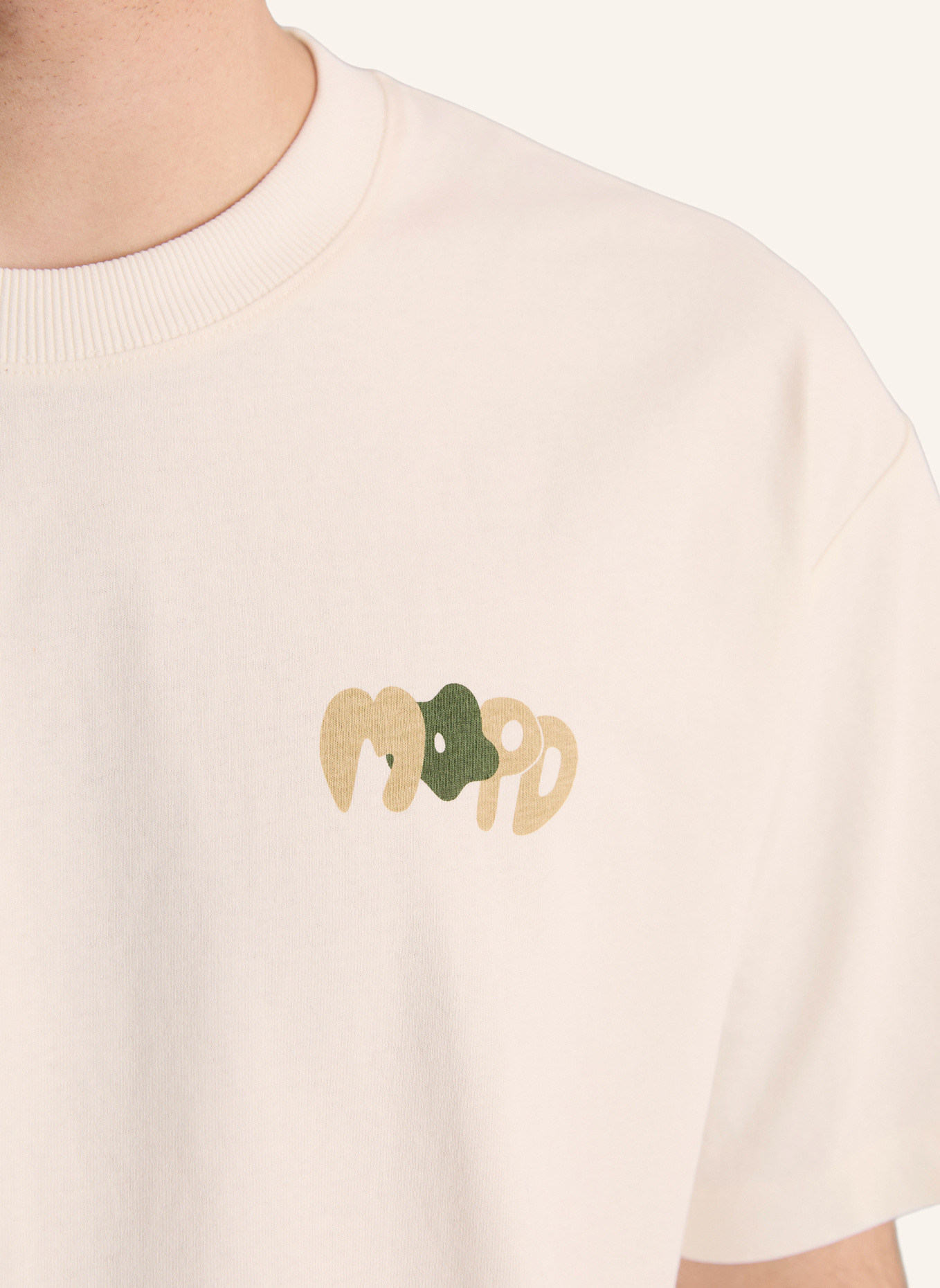 Marc O'Polo DENIM T-Shirt: ECRU