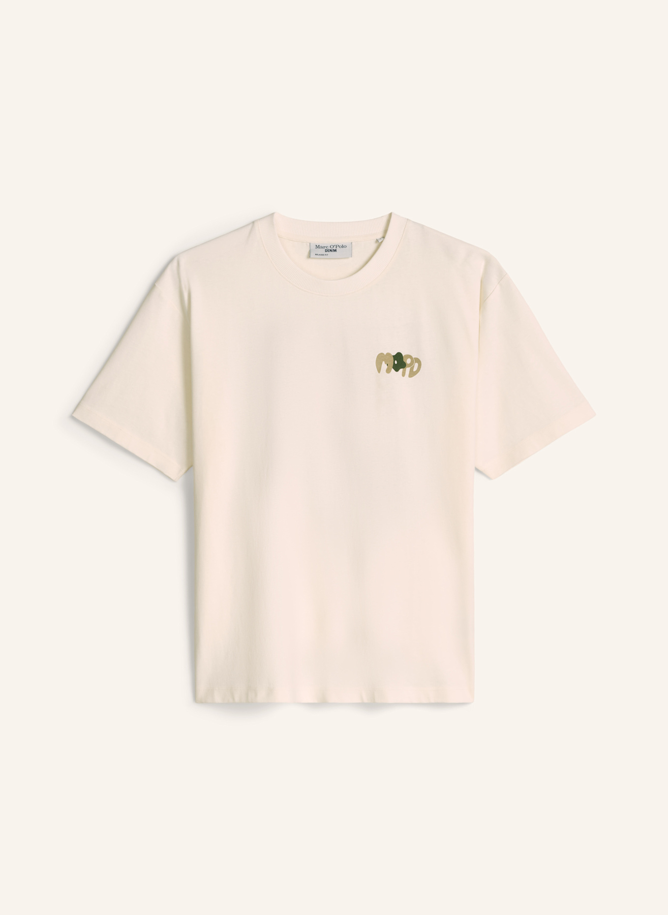 Marc O'Polo DENIM T-Shirt: ECRU