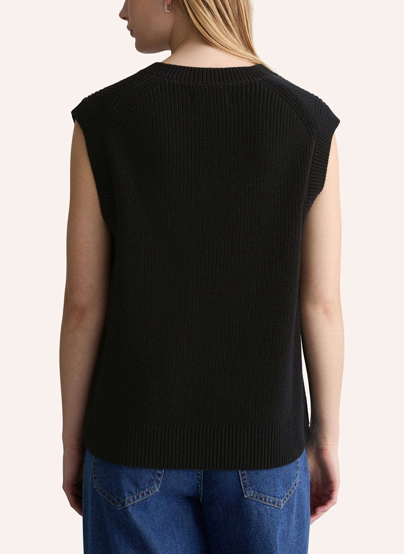 Marc O'Polo DENIM Pullunder: SCHWARZ