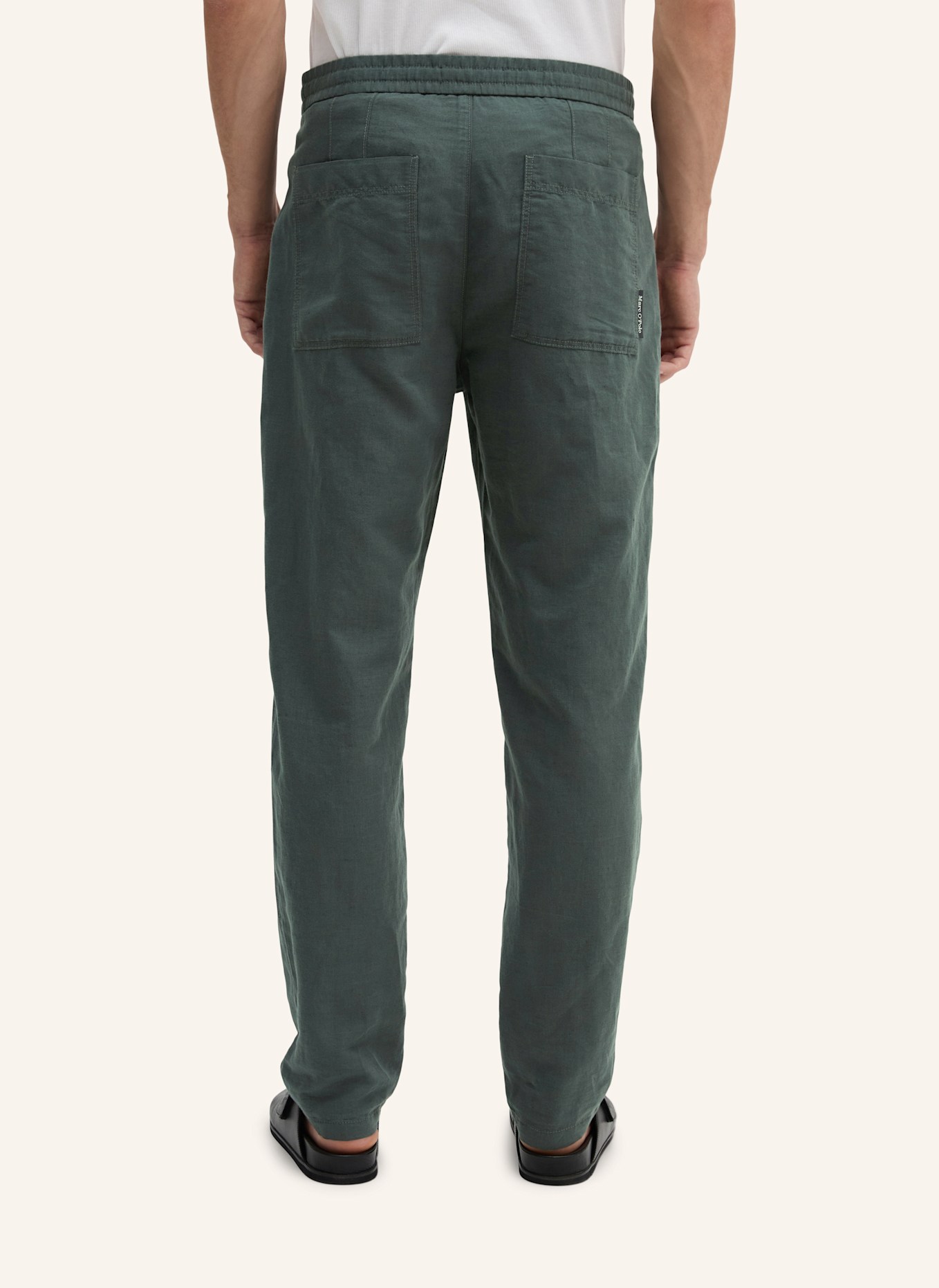Marc O'Polo Hose Belsbo jogger: DUNKELGRAU