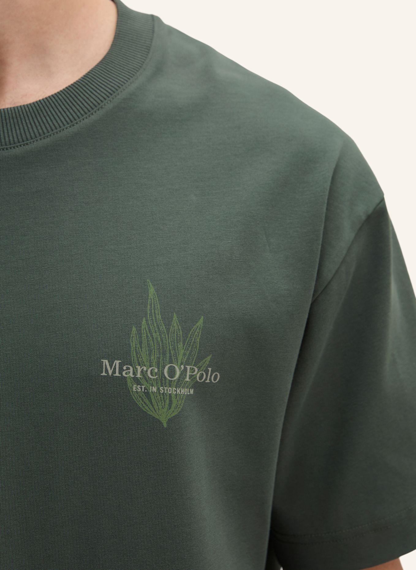 Marc O'Polo T-Shirt: DUNKELGRAU