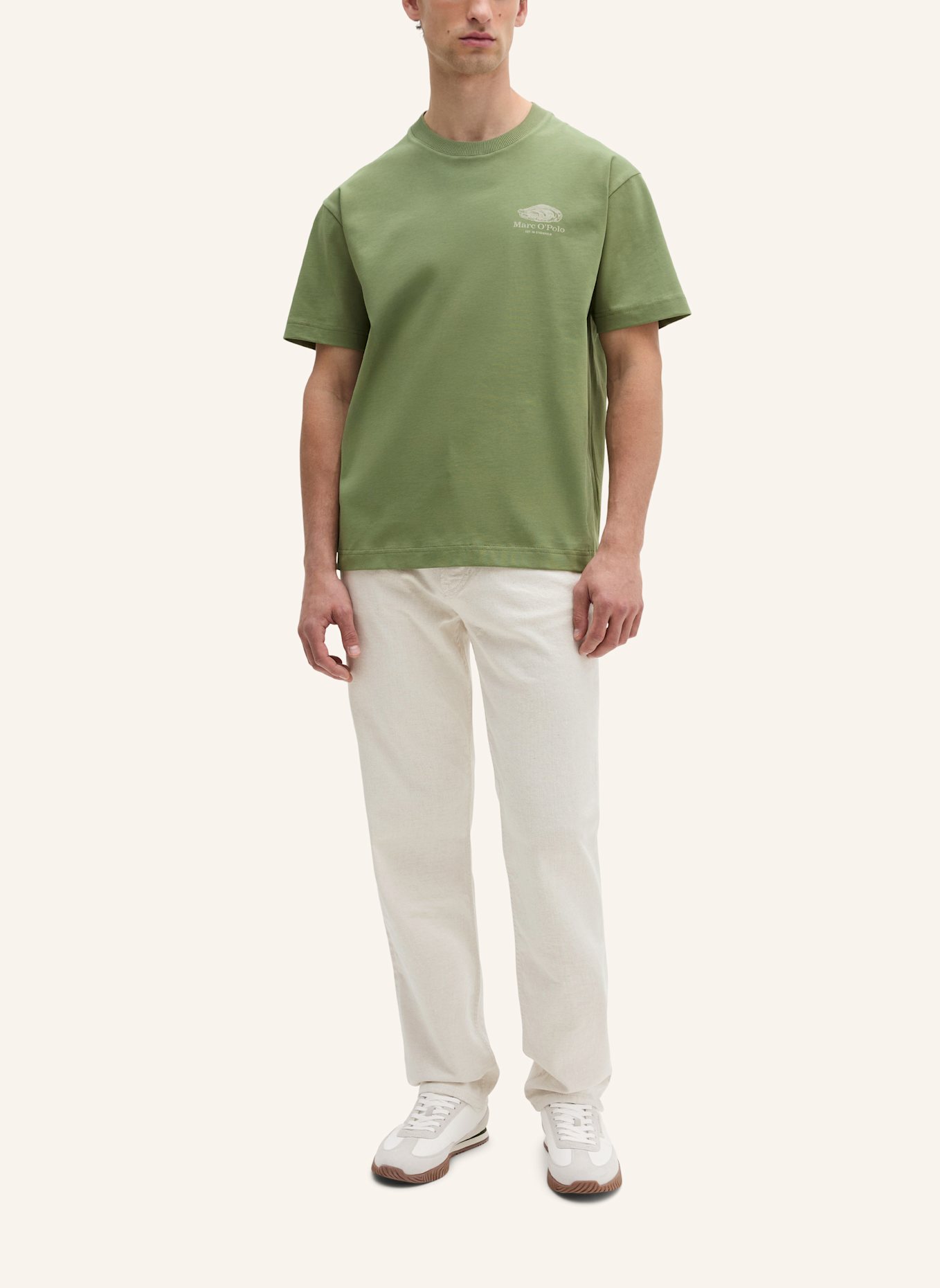 Marc O'Polo T-Shirt: GRÜN
