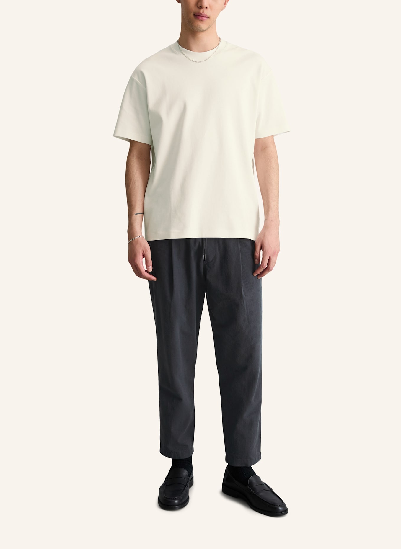 Marc O'Polo DENIM T-Shirt: ECRU