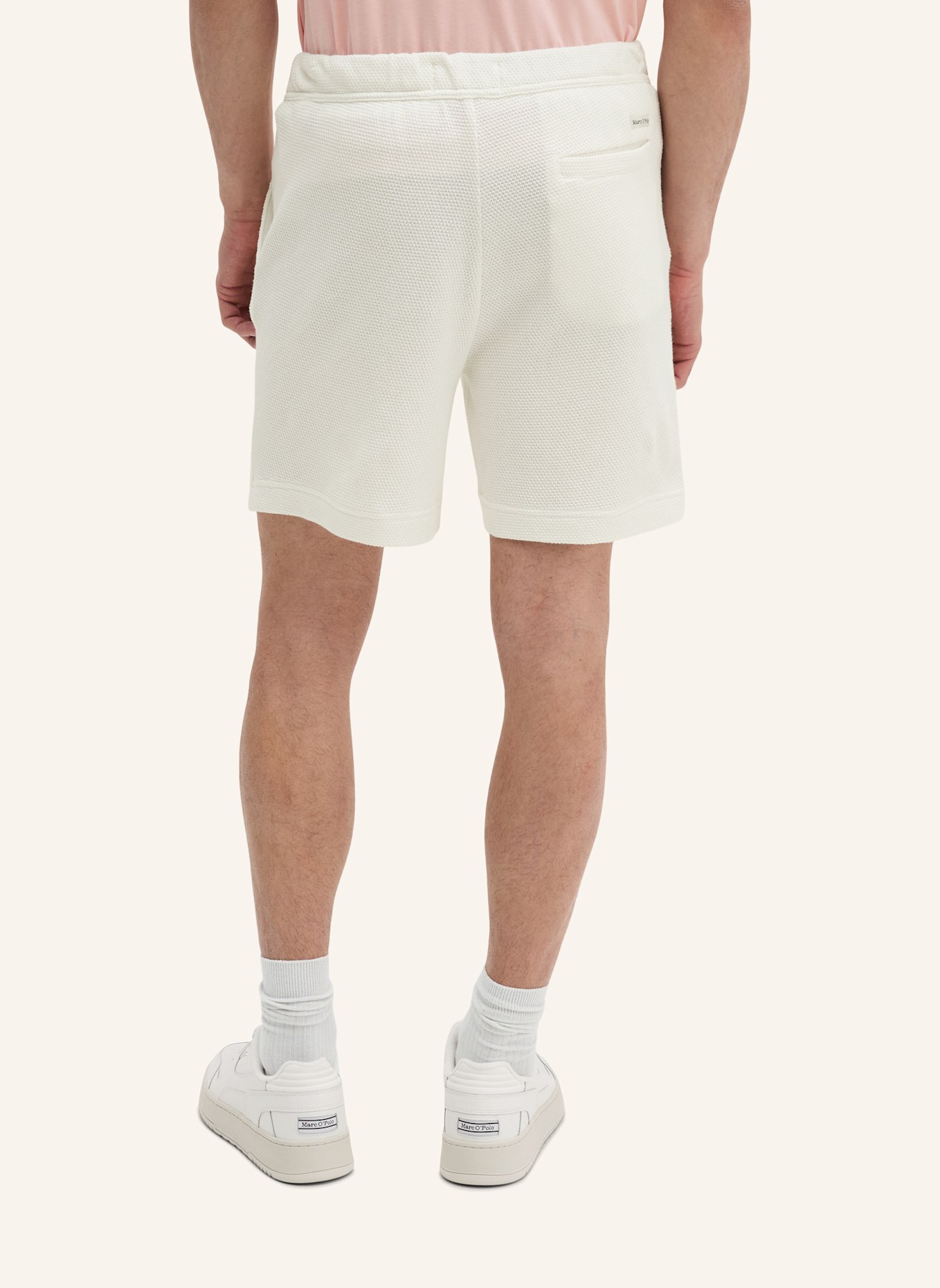 Marc O'Polo Jerseyshorts: ECRU