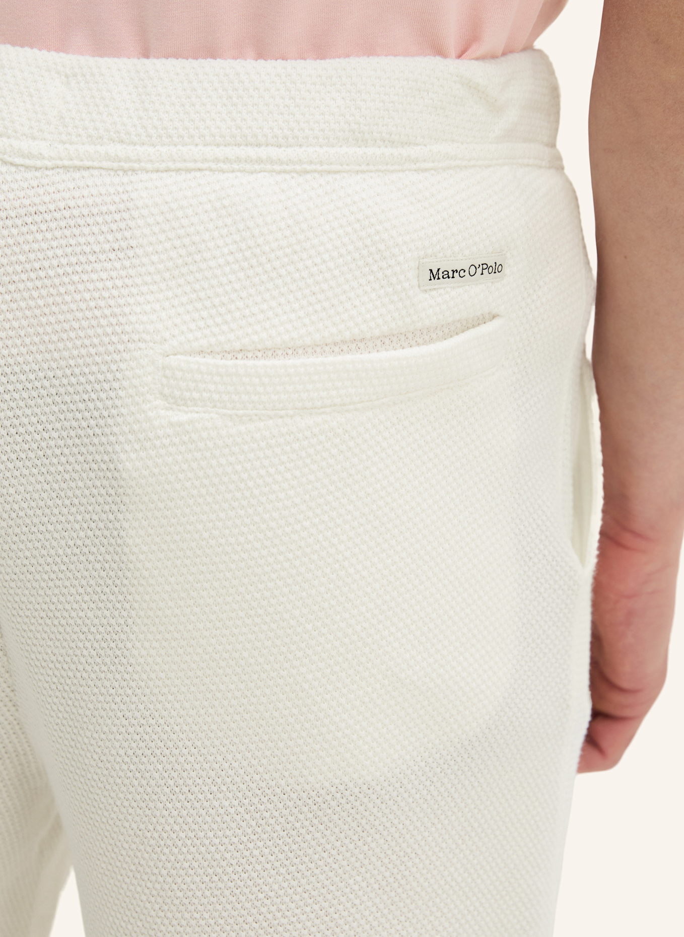 Marc O'Polo Jerseyshorts: ECRU