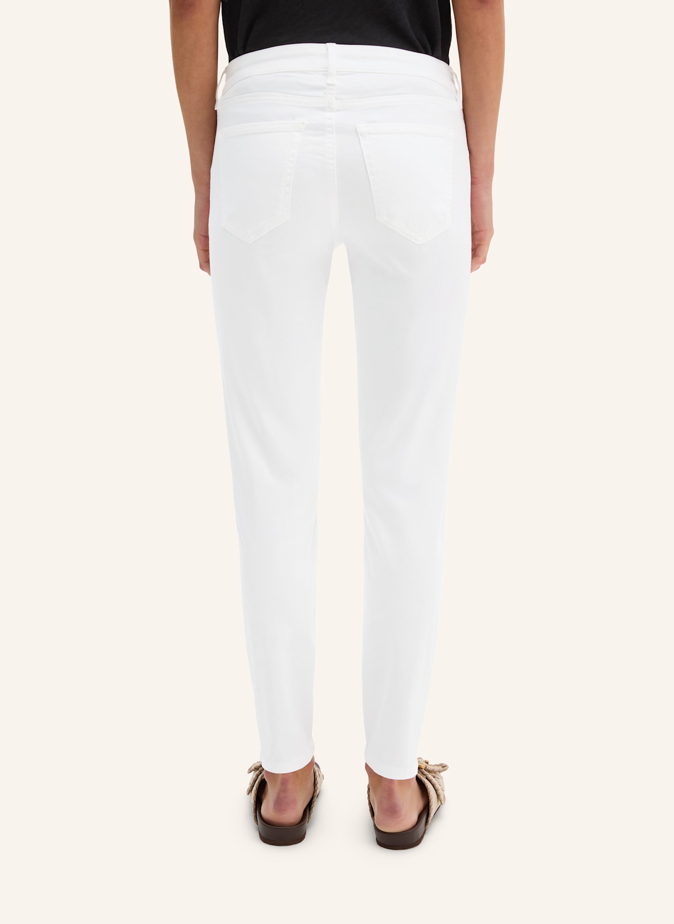 Marc O'Polo Slim Fit Jeans: WEISS