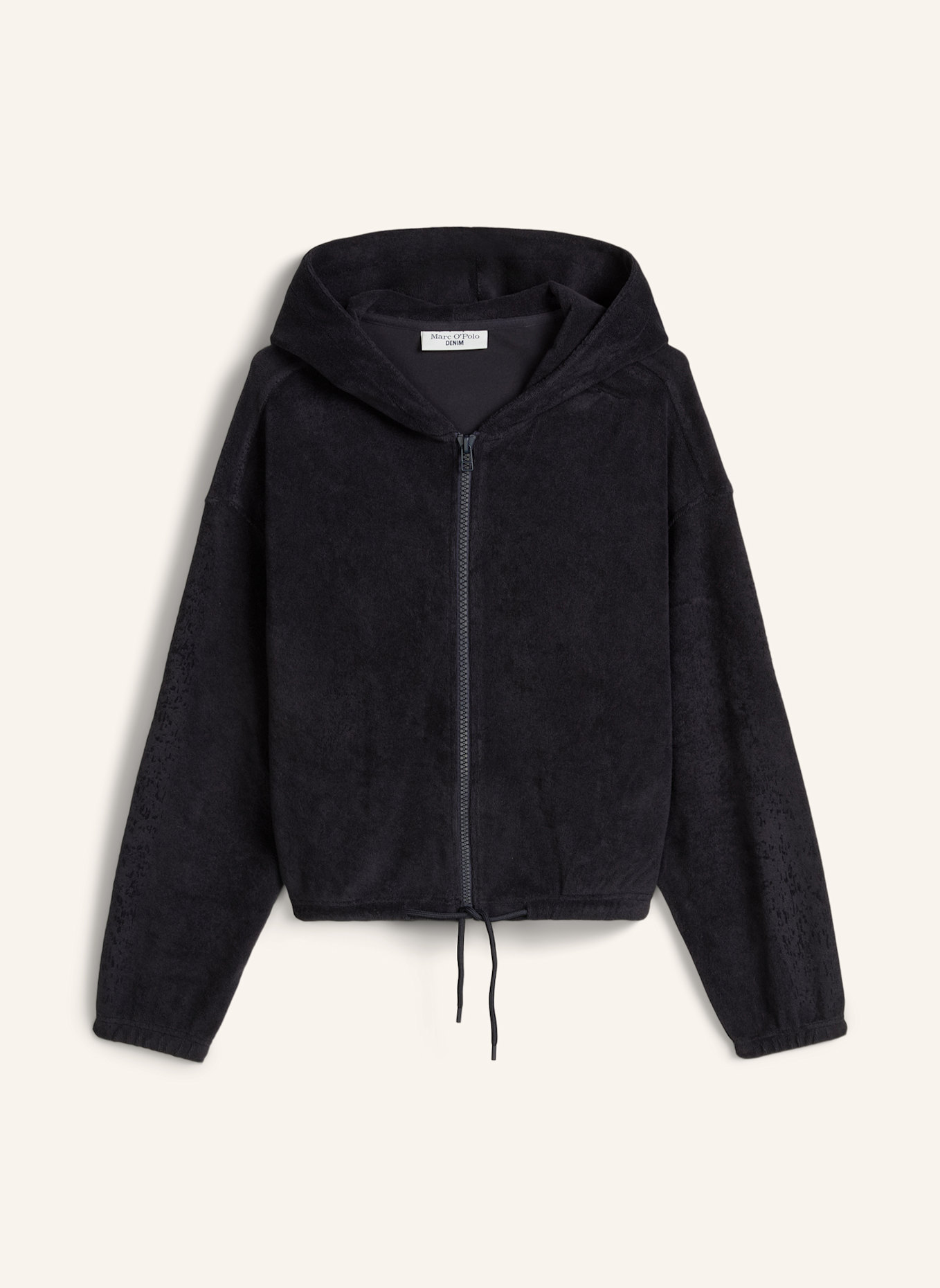 Marc O'Polo DENIM Sweatjacke: DUNKELBLAU