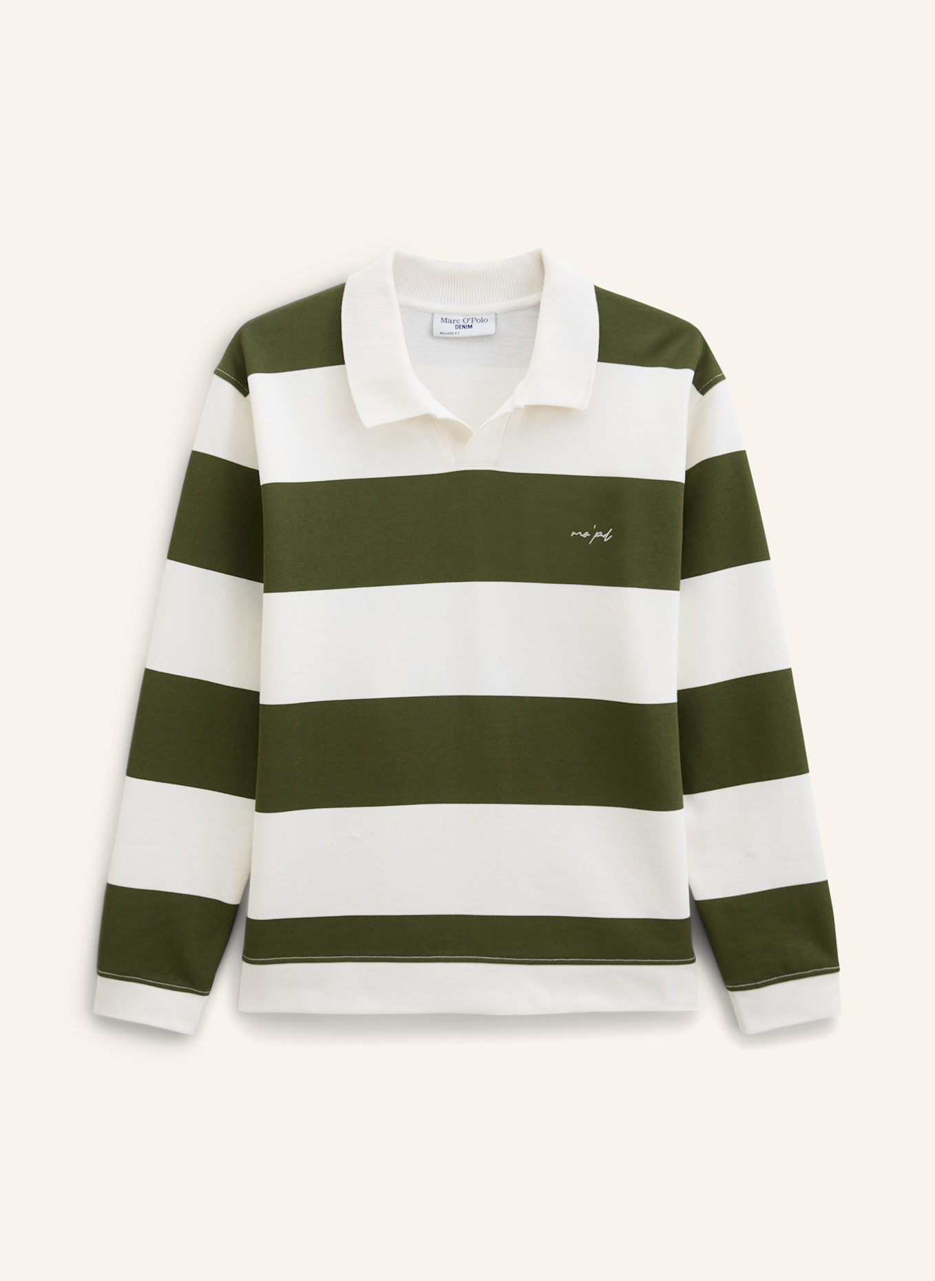 Marc O'Polo DENIM Sweatshirt: DUNKELGRÜN