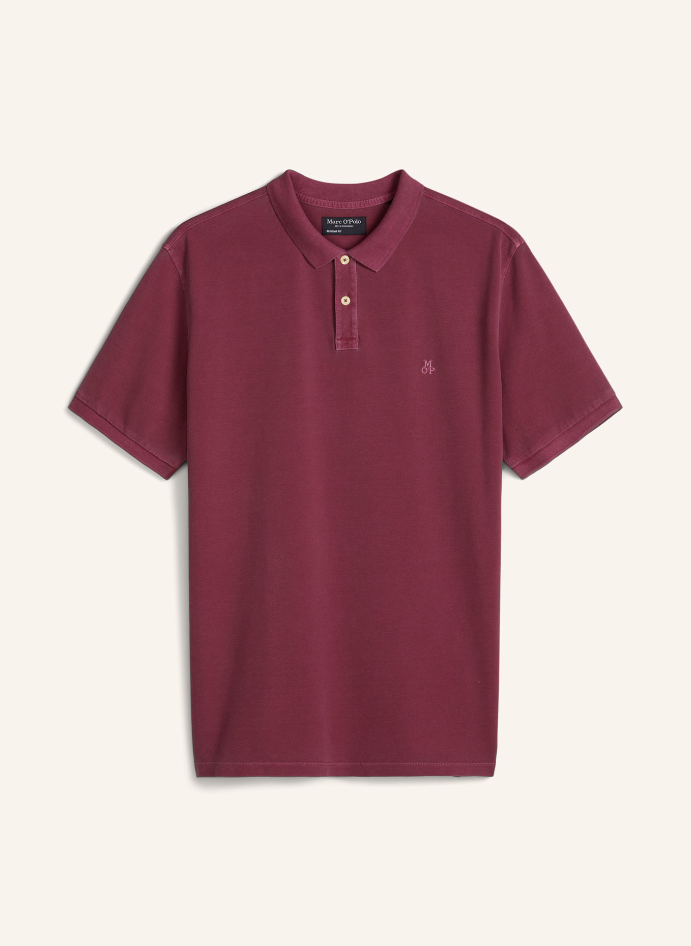 Marc O'Polo Poloshirt: DUNKELROT