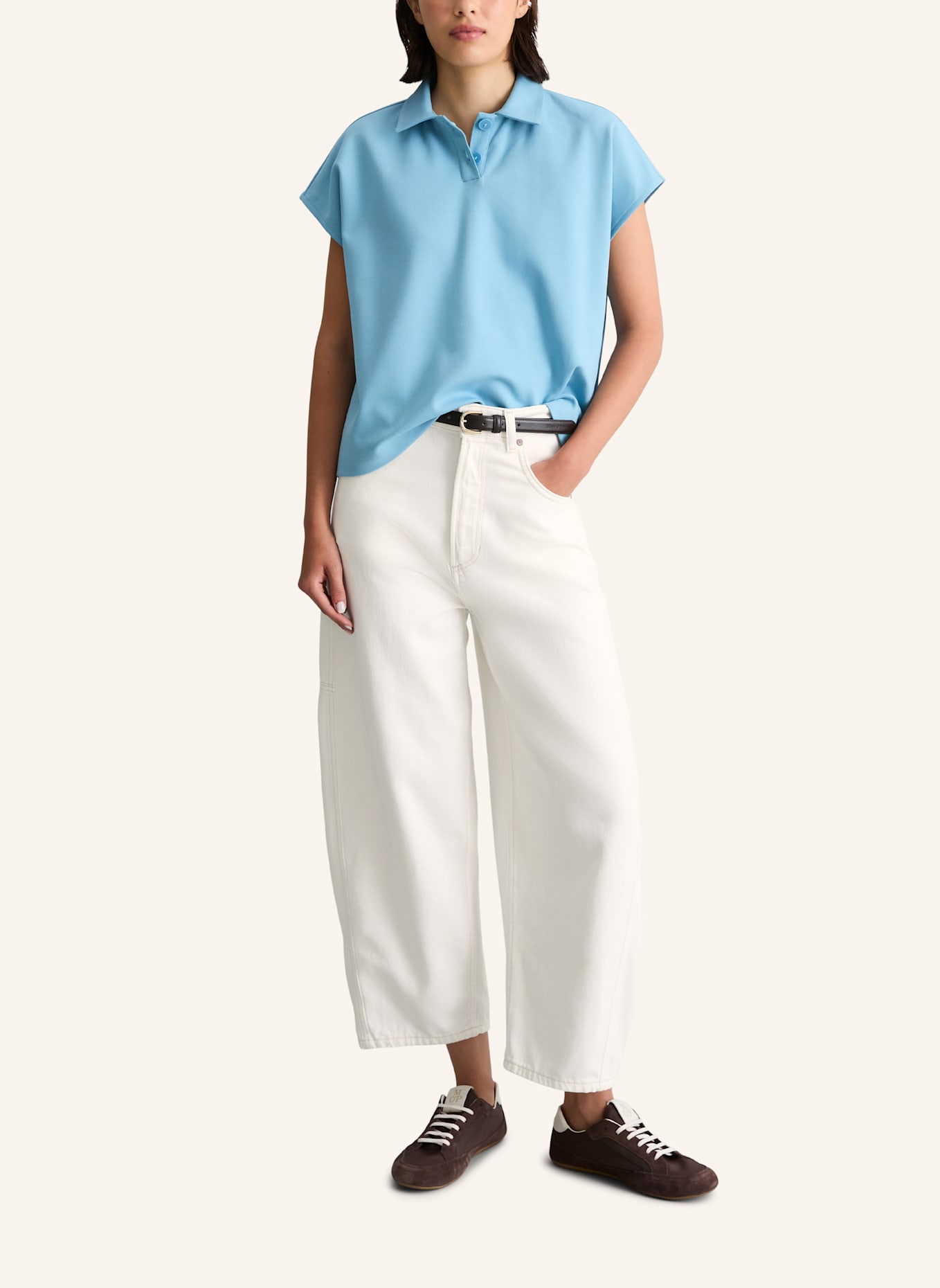 Marc O'Polo DENIM Poloshirt: HELLBLAU
