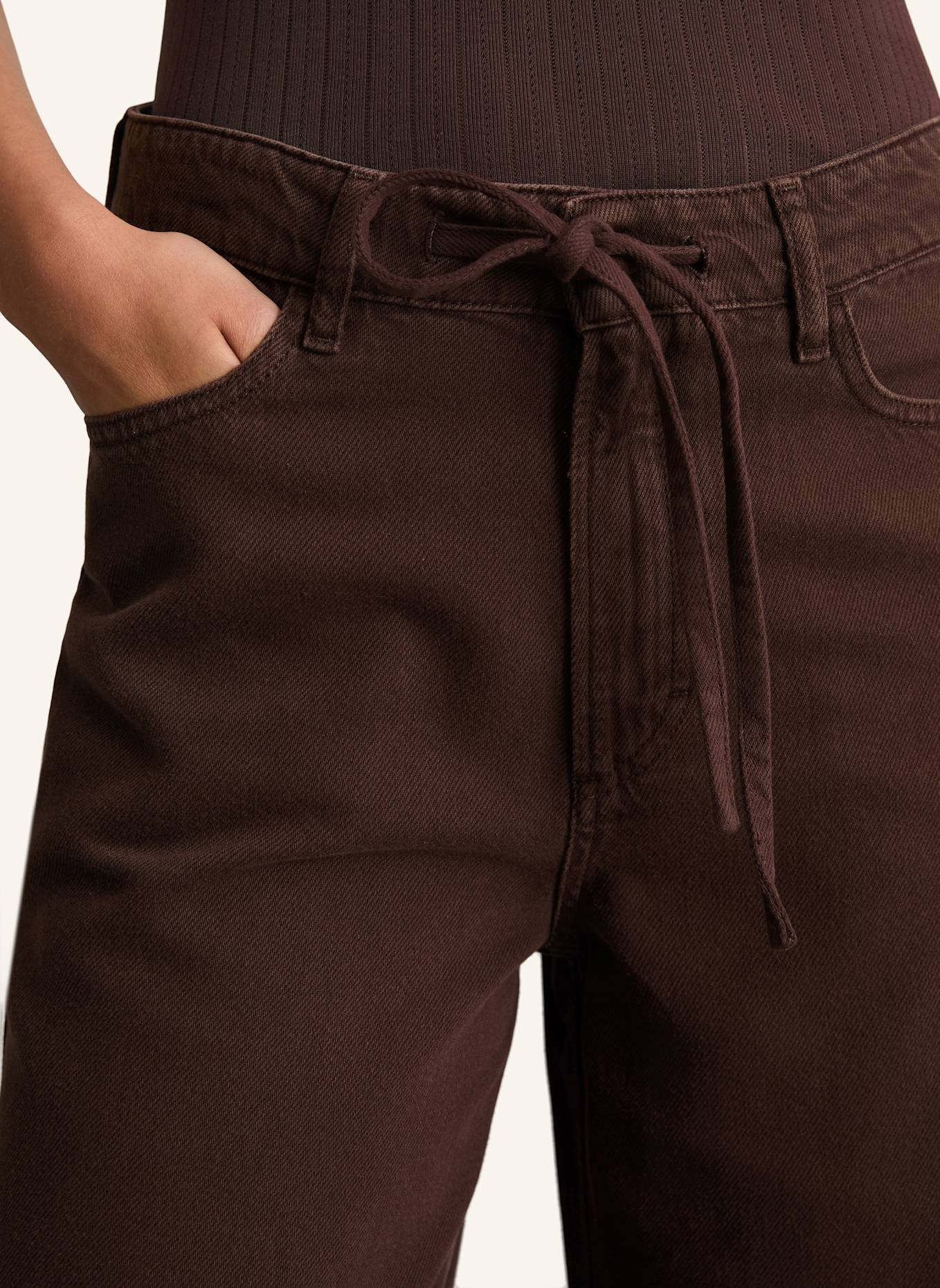 Marc O'Polo DENIM Jeans Model Stine: DUNKELBRAUN