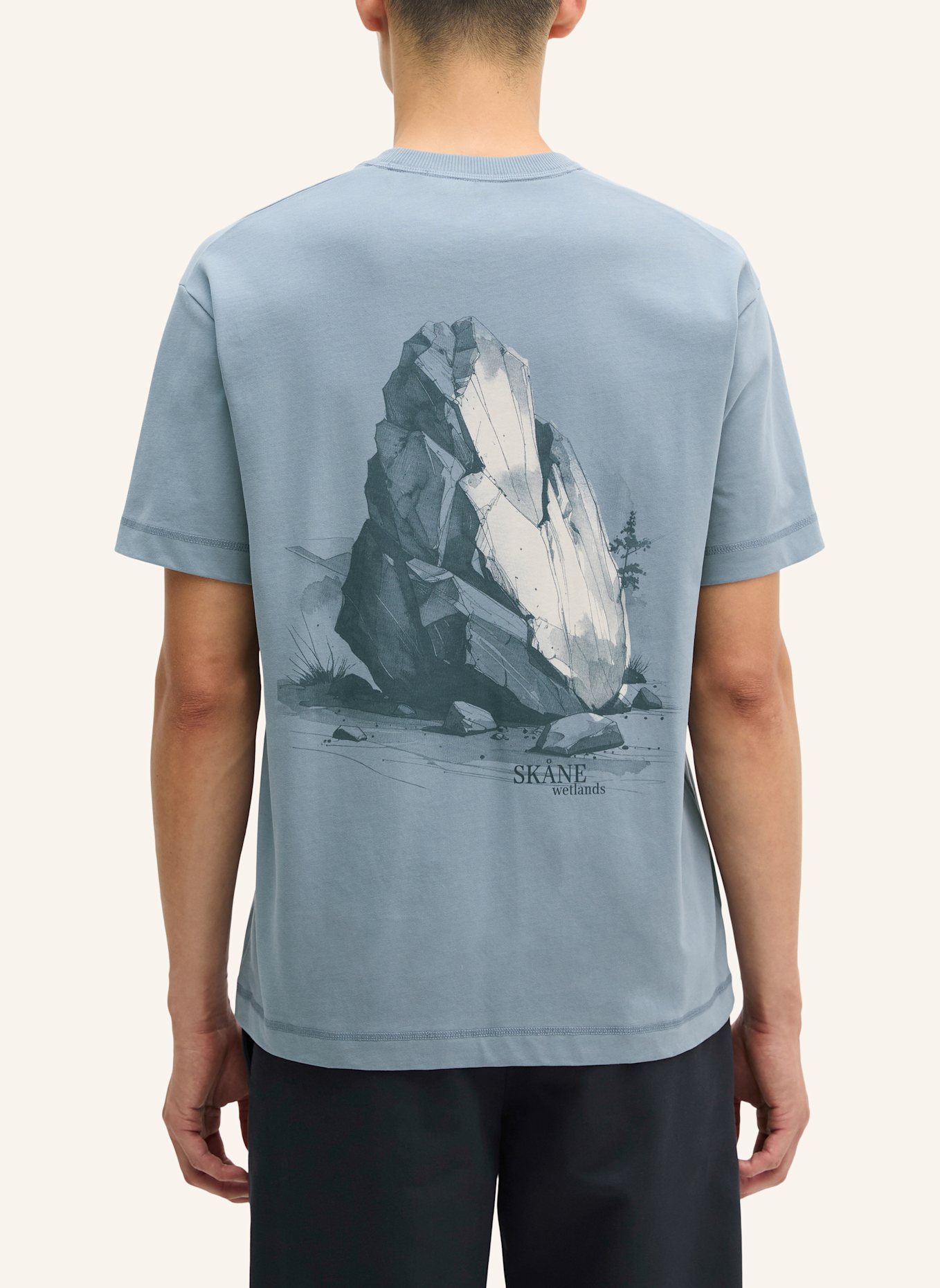 Marc O'Polo T-Shirt: HELLBLAU