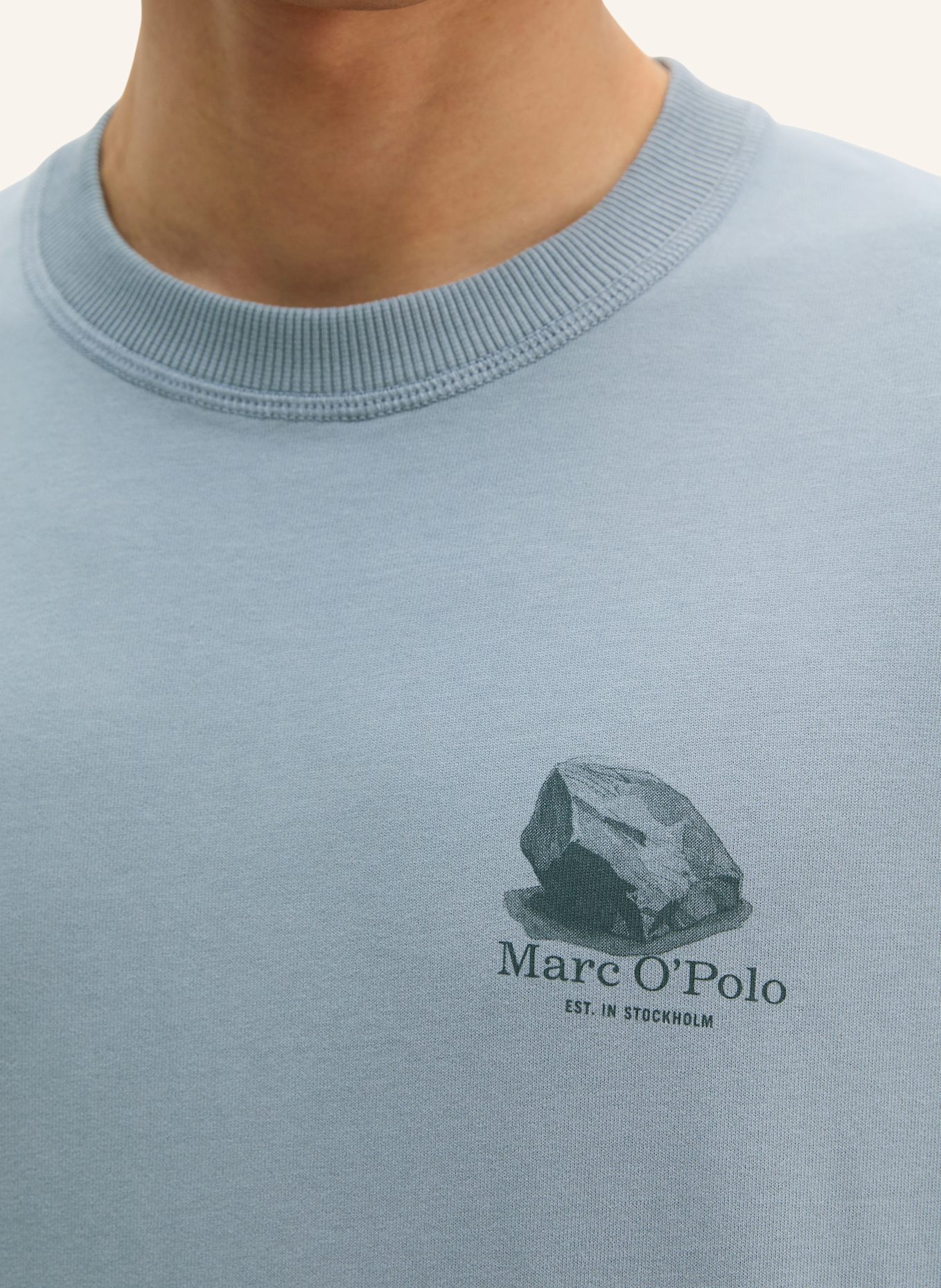 Marc O'Polo T-Shirt: HELLBLAU