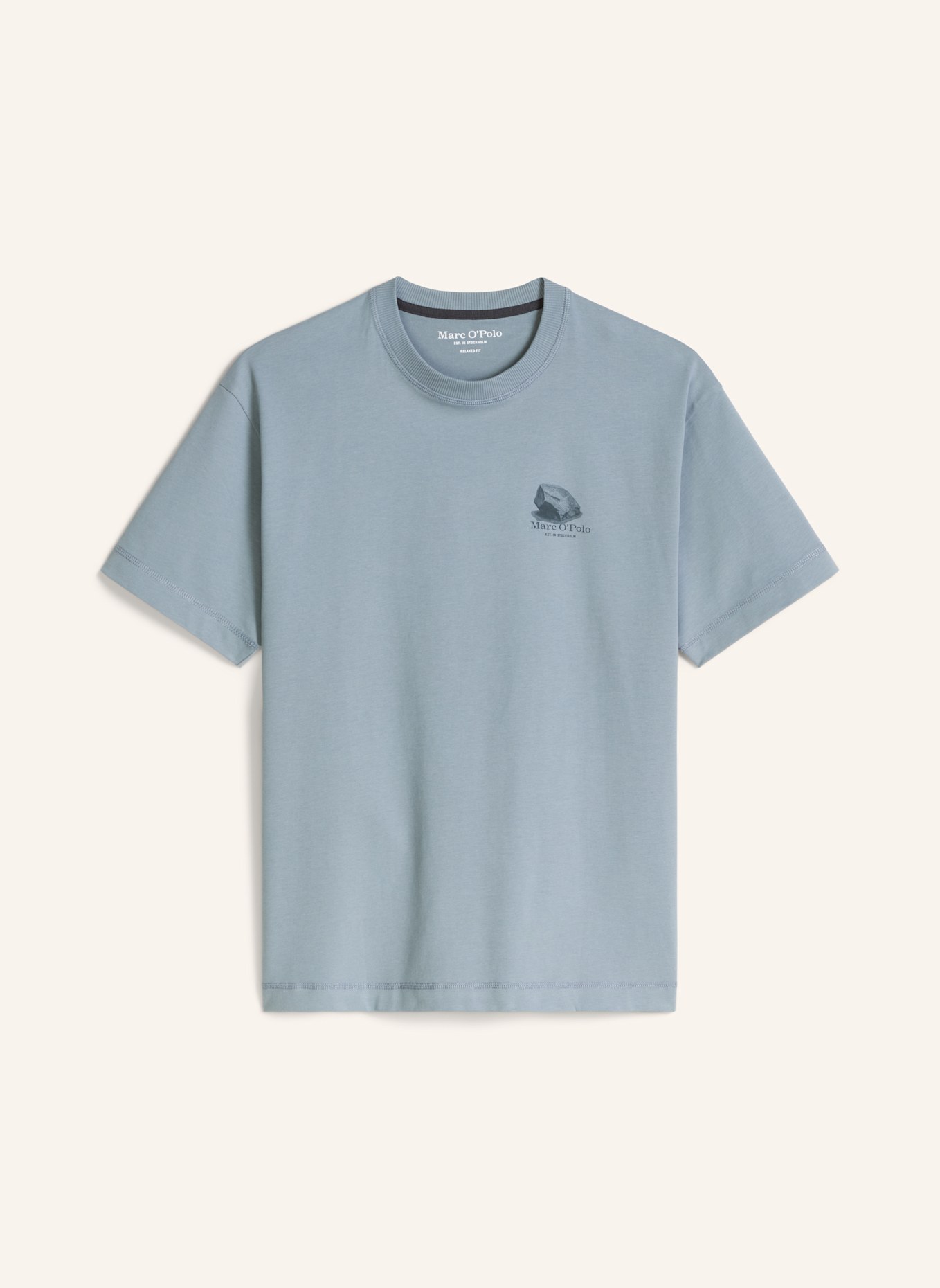 Marc O'Polo T-Shirt: HELLBLAU
