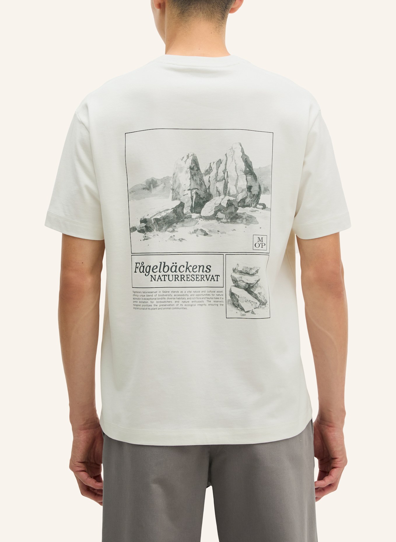 Marc O'Polo T-Shirt: WEISS