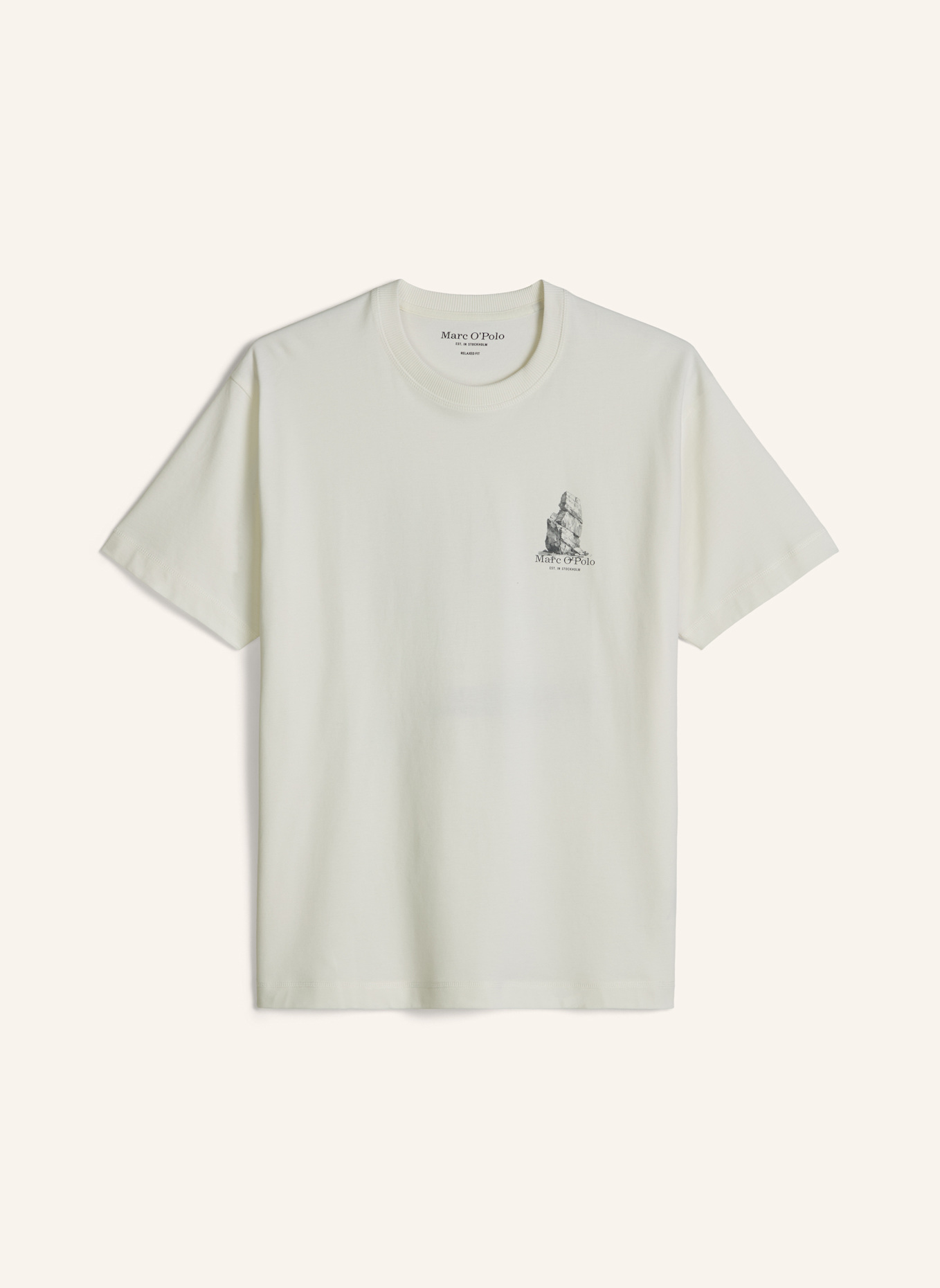 Marc O'Polo T-Shirt: WEISS
