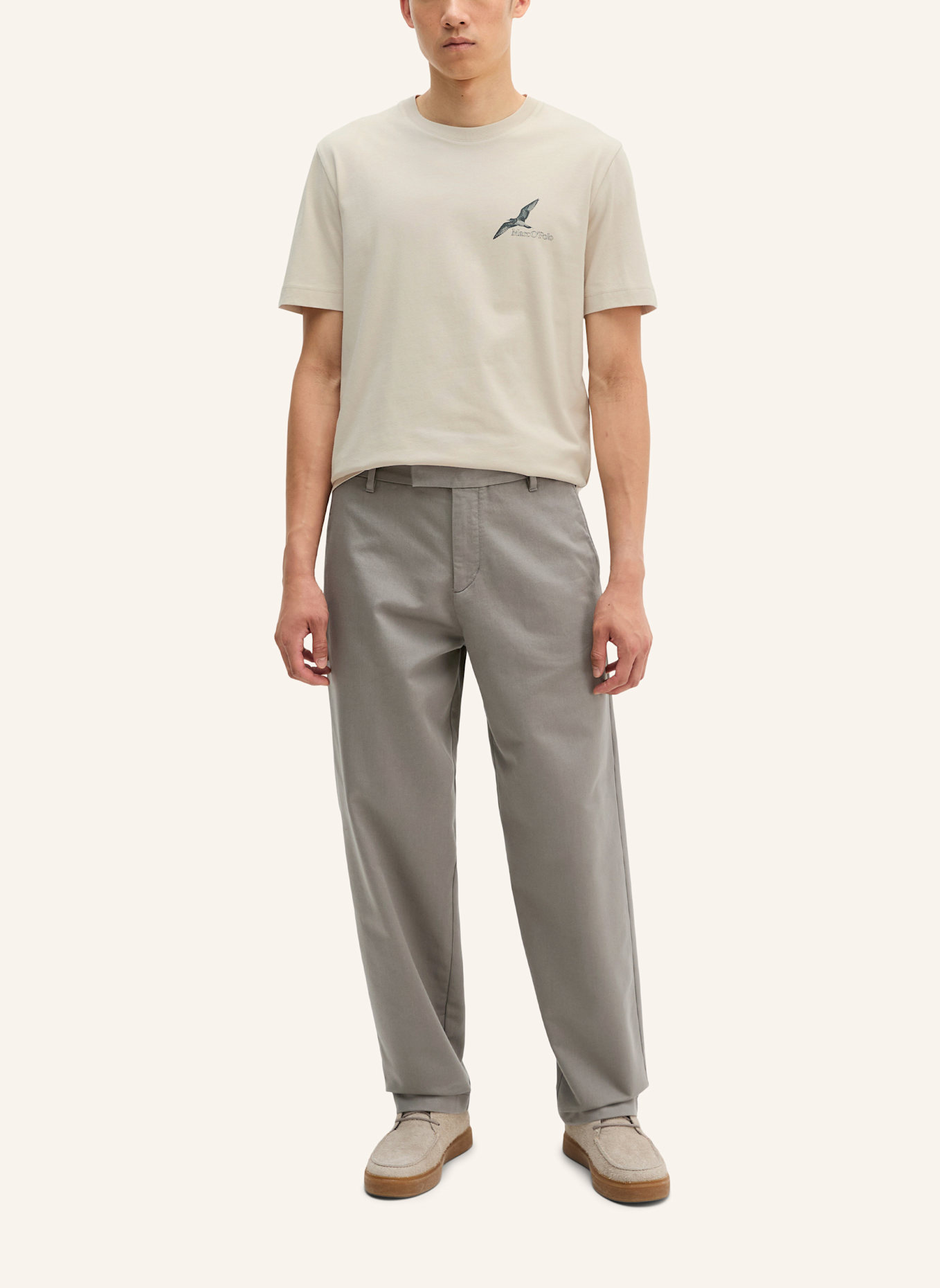 Marc O'Polo T-Shirt: CREME
