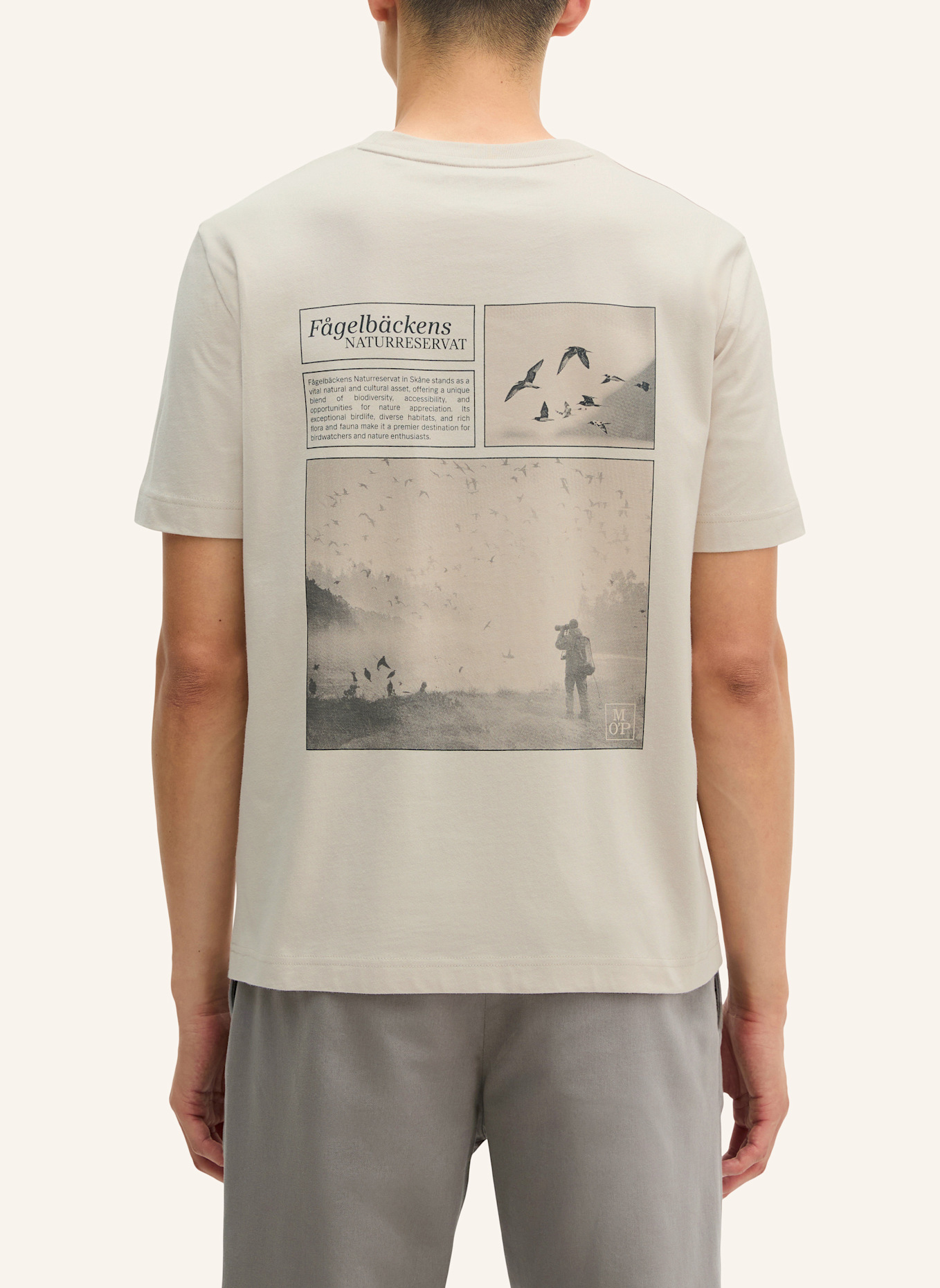 Marc O'Polo T-Shirt: CREME