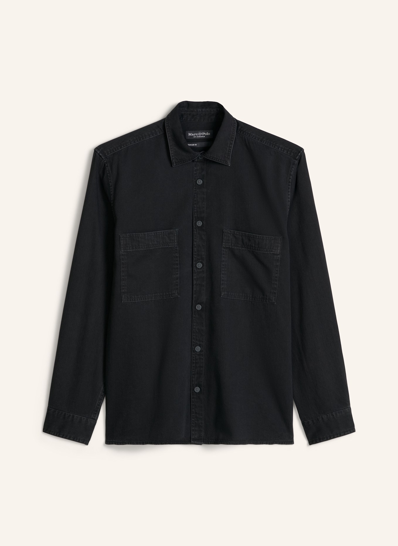 Marc O'Polo Jeanshemd: SCHWARZ