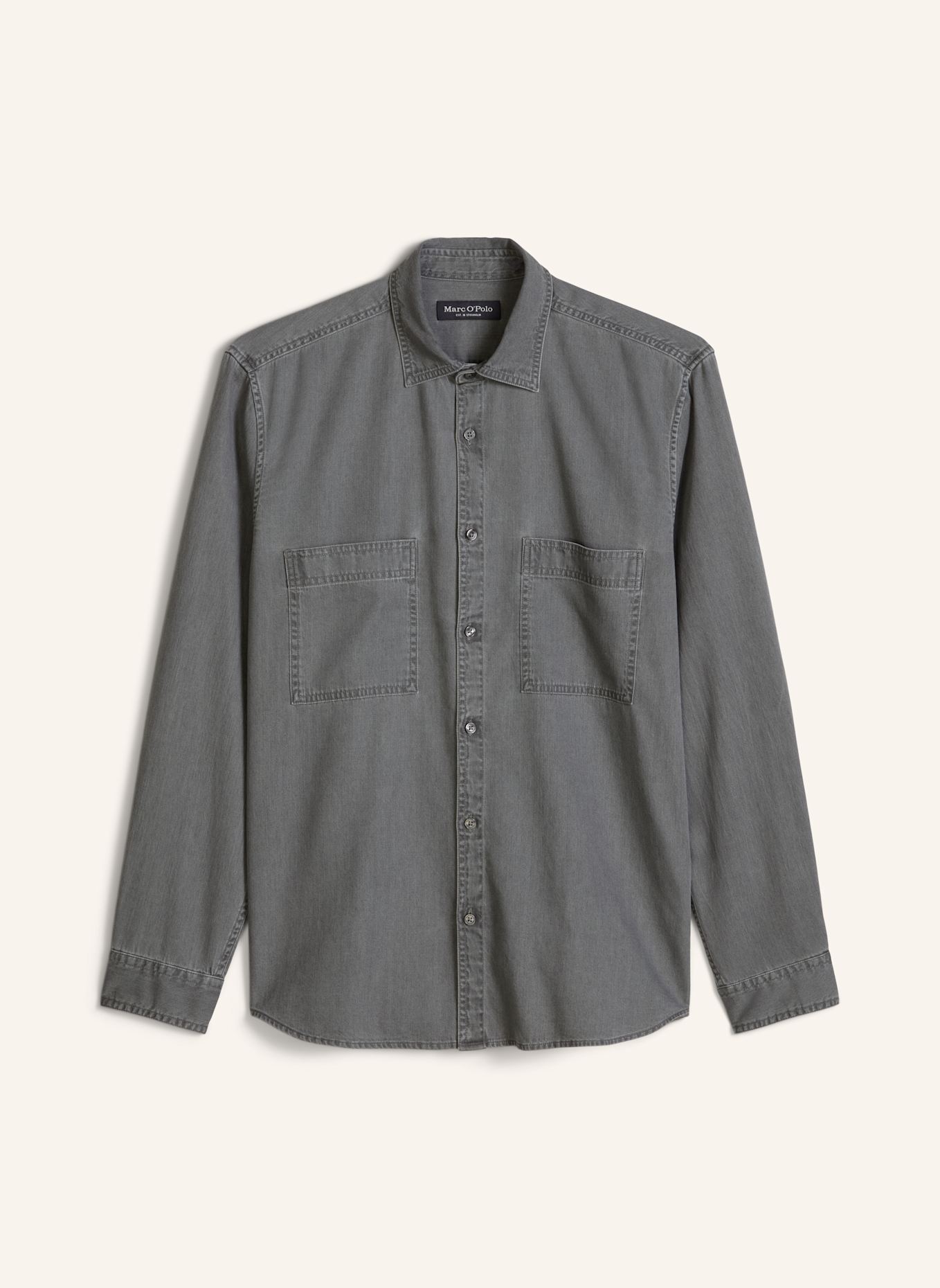 Marc O'Polo Jeanshemd: GRAU