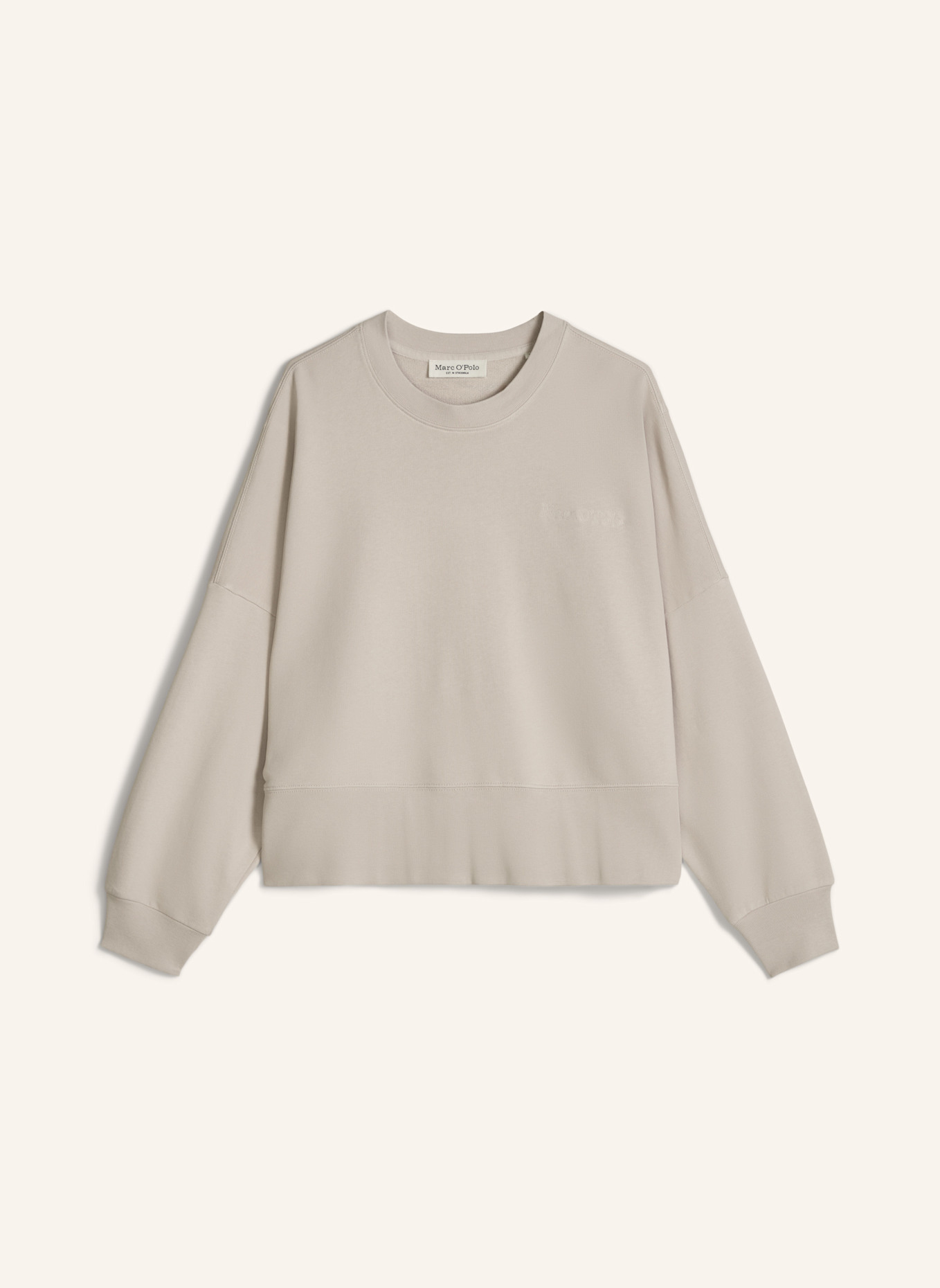 Marc O'Polo Sweatshirt: BEIGE