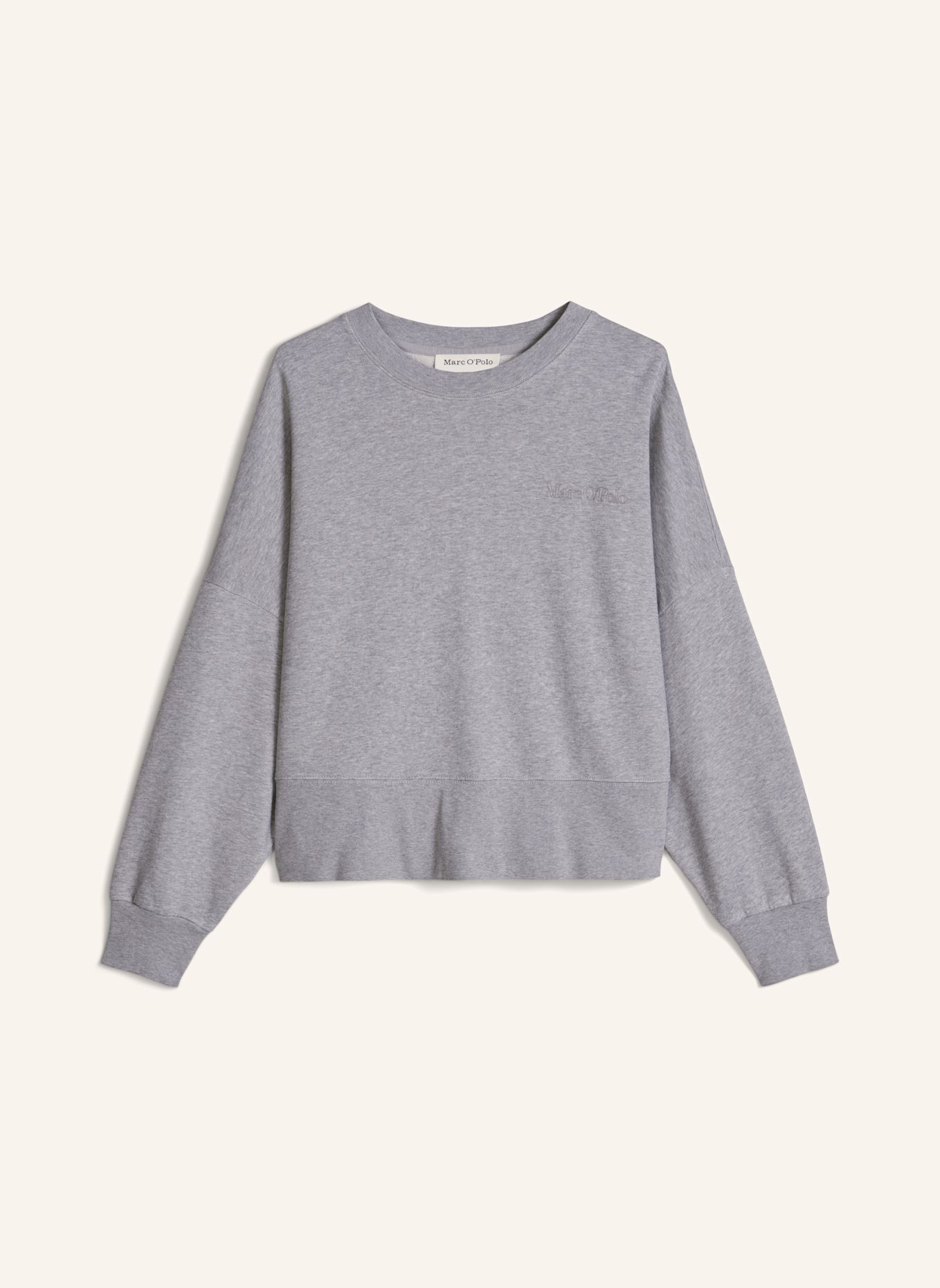 Marc O'Polo Sweatshirt: HELLGRAU