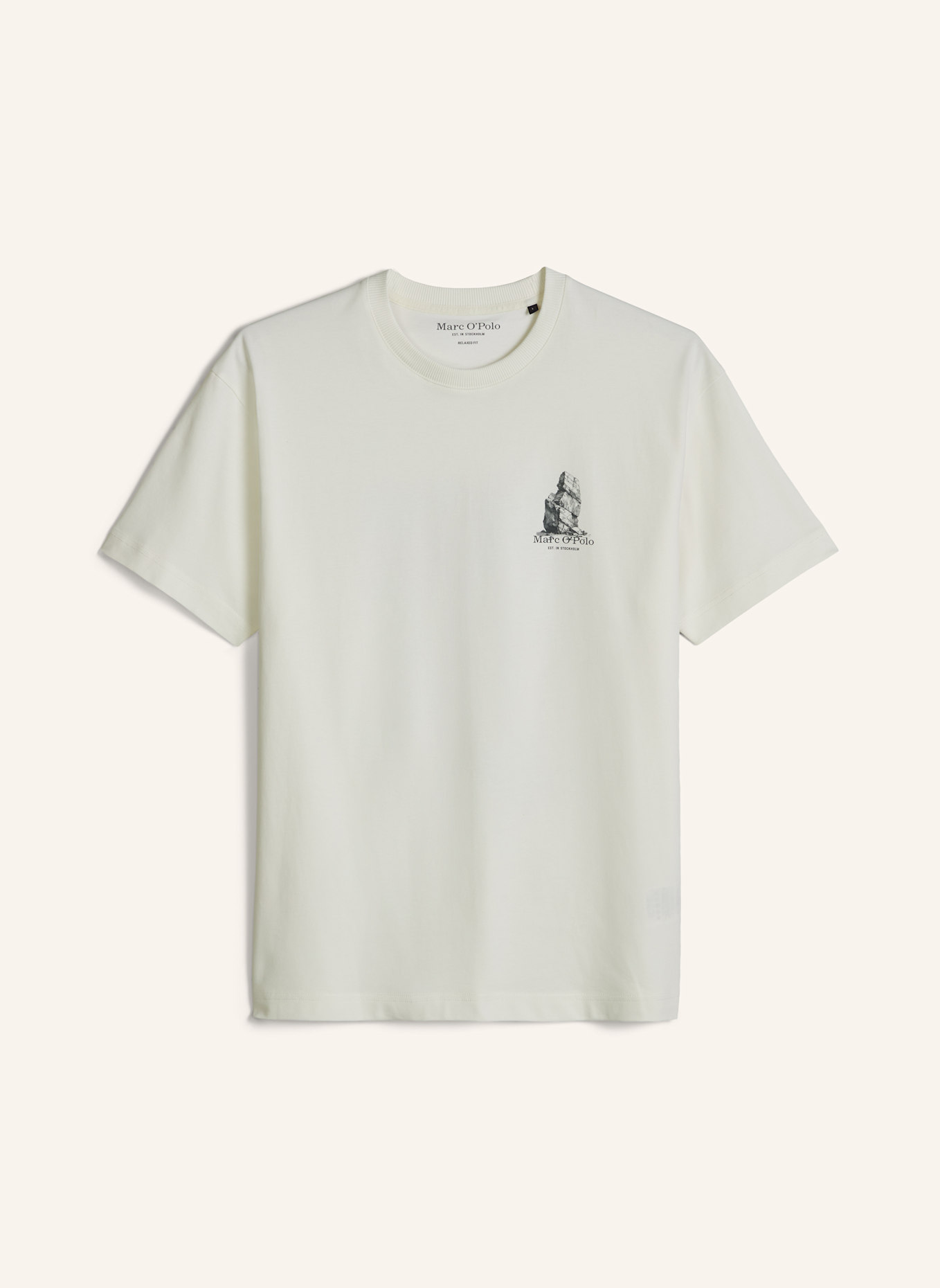 Marc O'Polo T-Shirt: WEISS