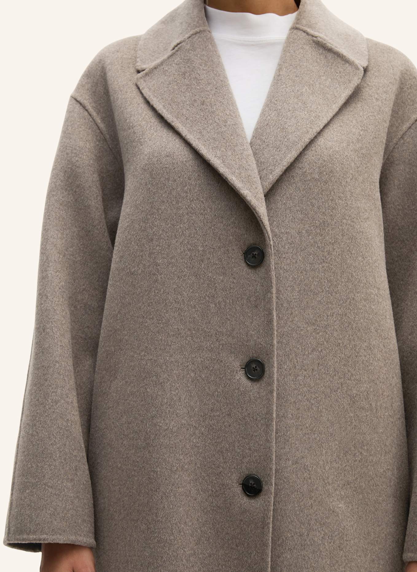 Marc O'Polo Wollmantel: BEIGE