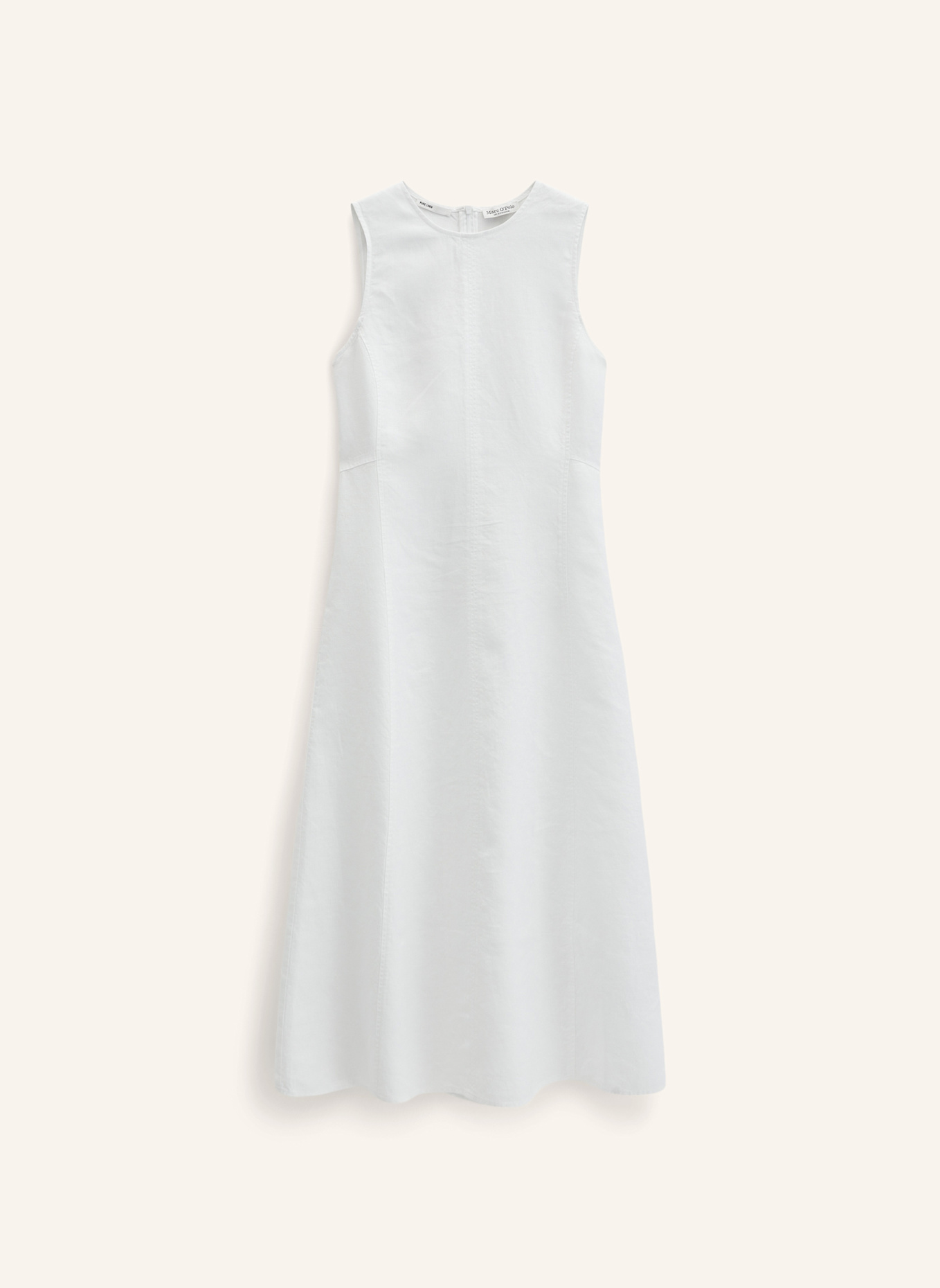 Marc O'Polo Leinenkleid: WEISS