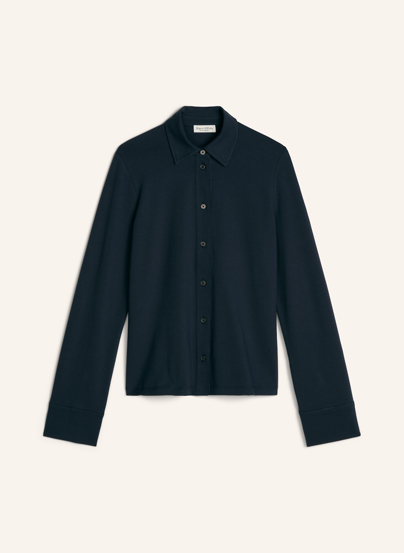Marc O'Polo Jerseybluse: BLAU