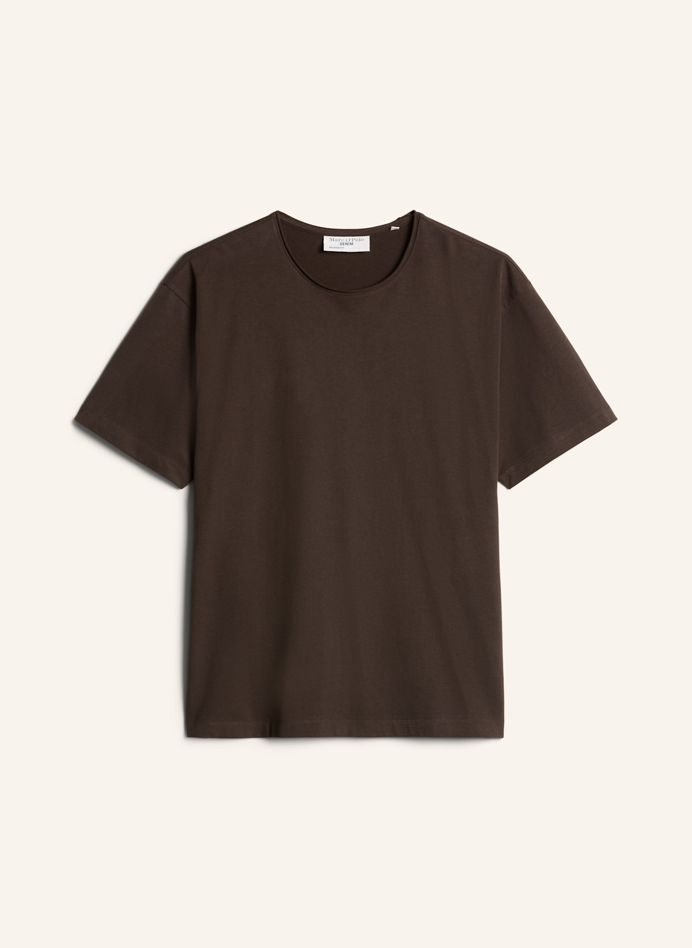 Marc O'Polo DENIM T-Shirt: DUNKELBRAUN