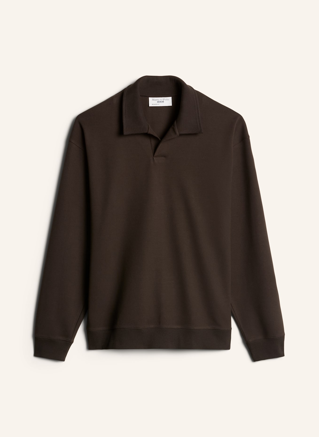 Marc O'Polo DENIM Sweatshirt: DUNKELBRAUN