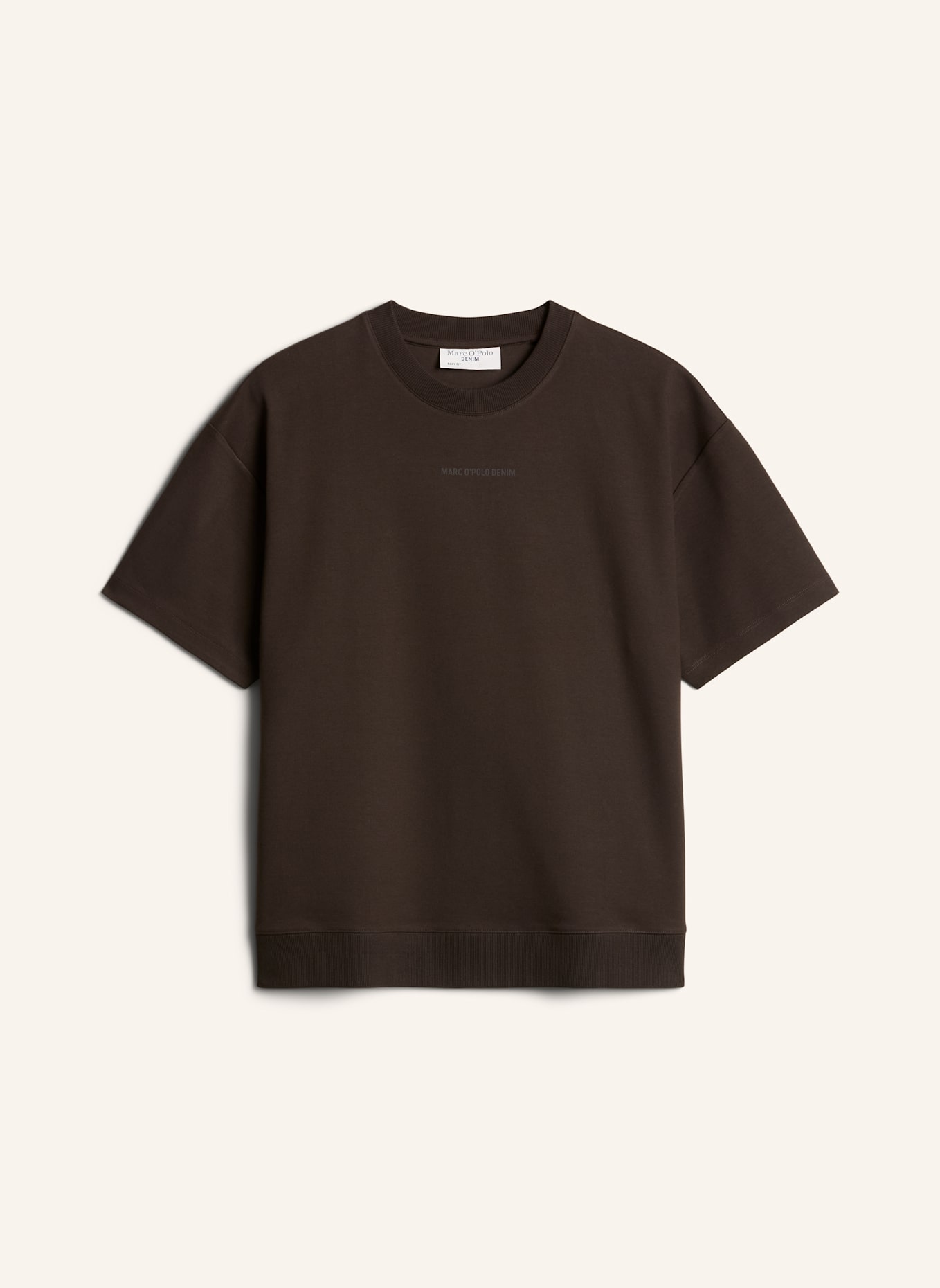 Marc O'Polo DENIM T-Shirt: DUNKELBRAUN