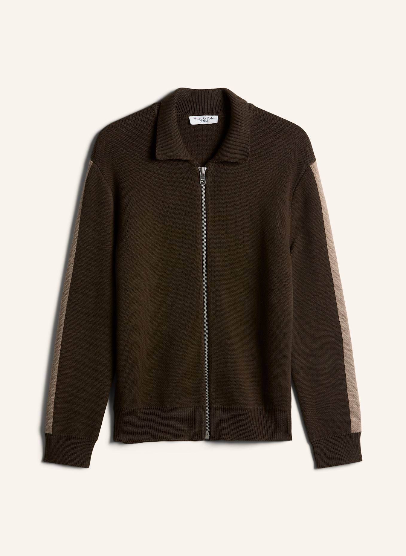 Marc O'Polo DENIM Strickjacke: BRAUN