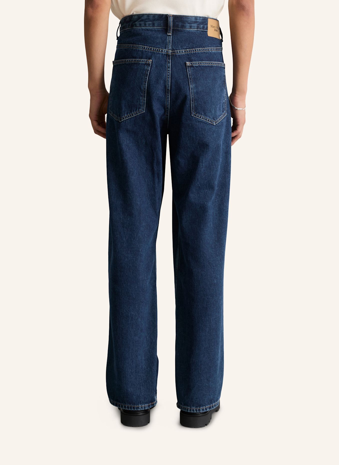 Marc O'Polo DENIM Jeans Model Sten: DUNKELBLAU