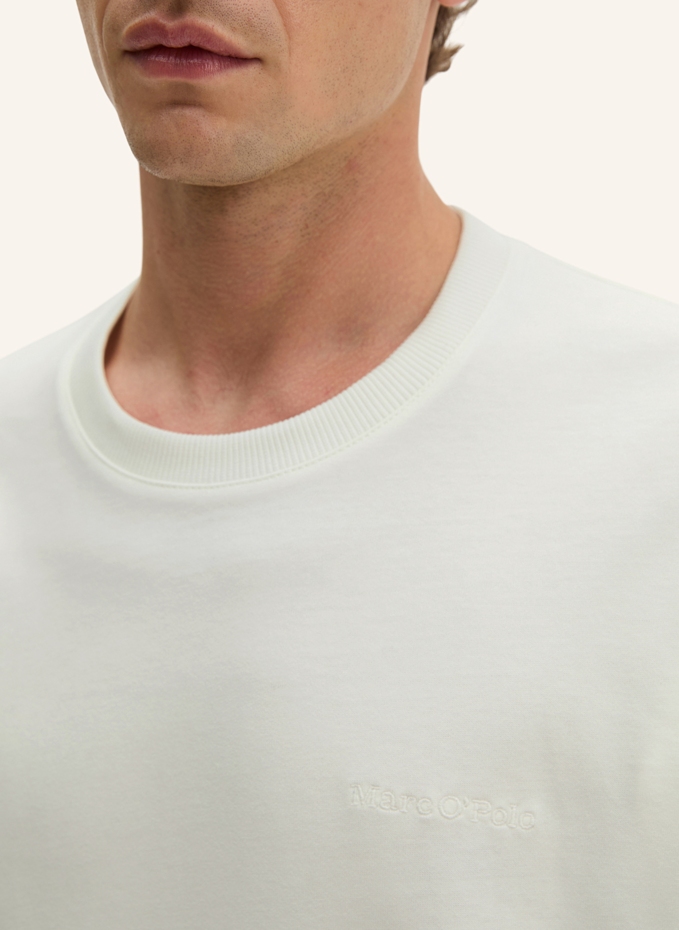 Marc O'Polo Longsleeve: WEISS