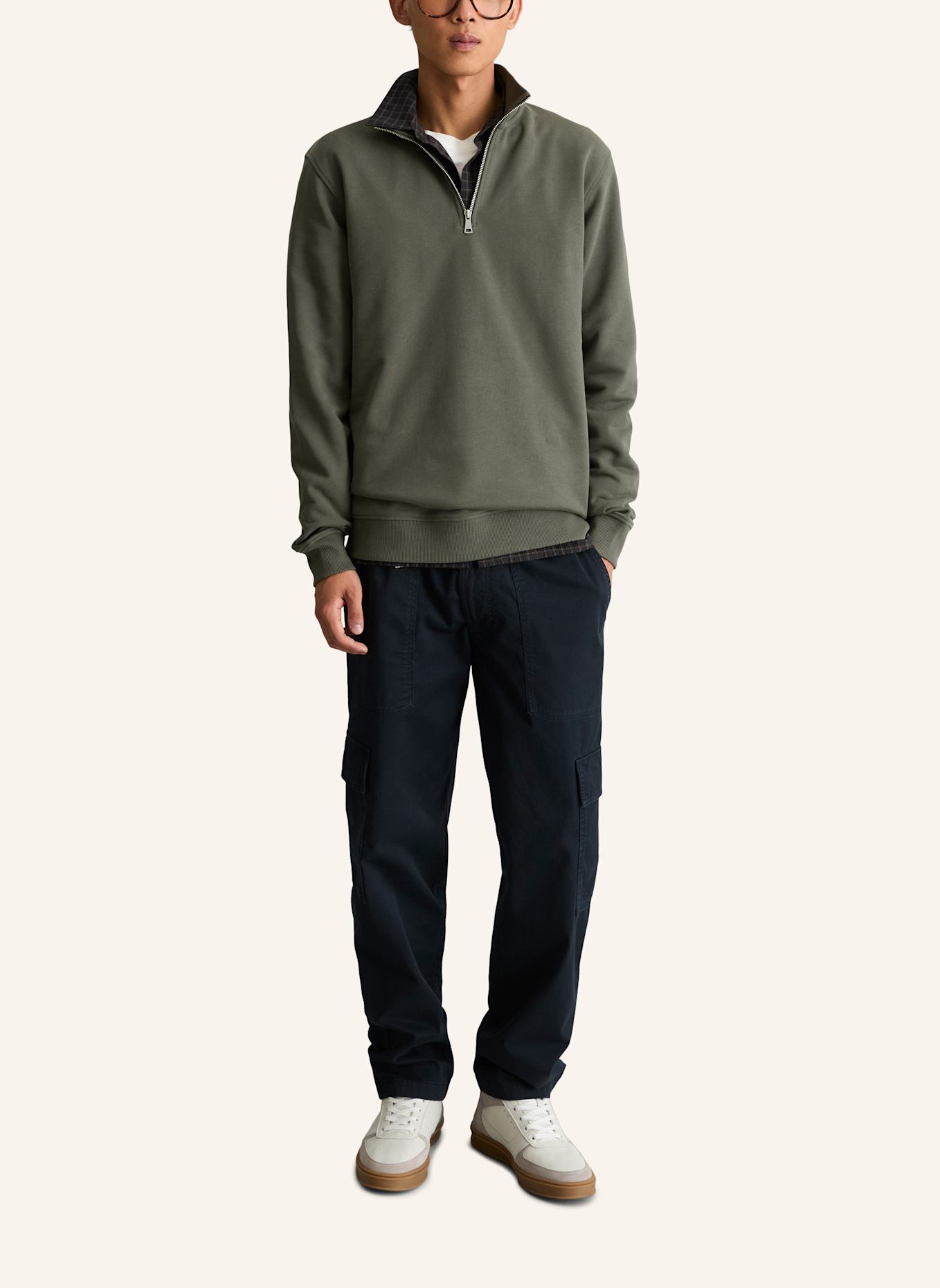 Marc O'Polo DENIM Sweatshirt: GRÜN